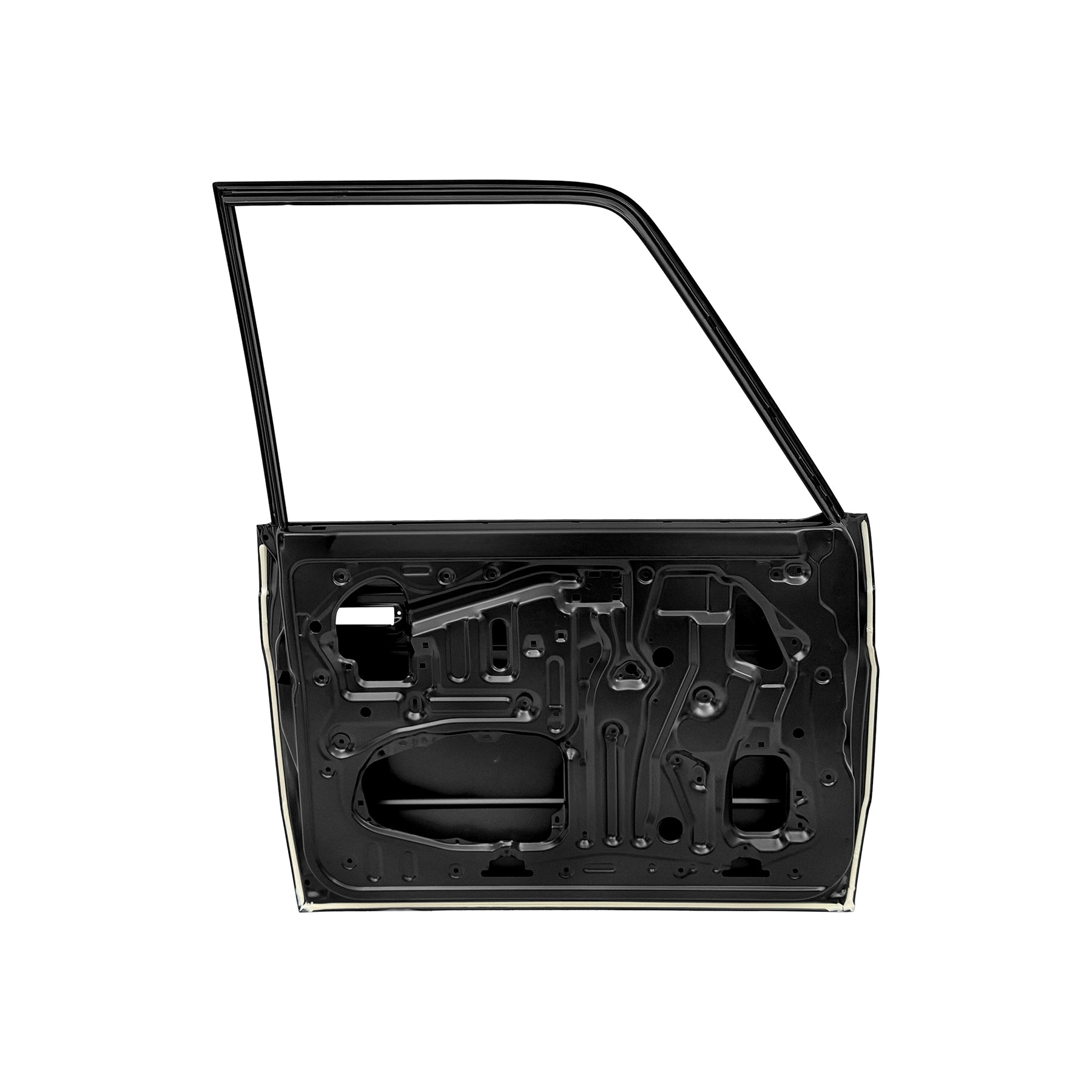 FRONT DOOR LH WITH LOGO HOLE (BEND ANGLE), 2003-2023, FOR TOYOTA LAND CRUISER LC79, 53801-07060-zc, (STEEL)