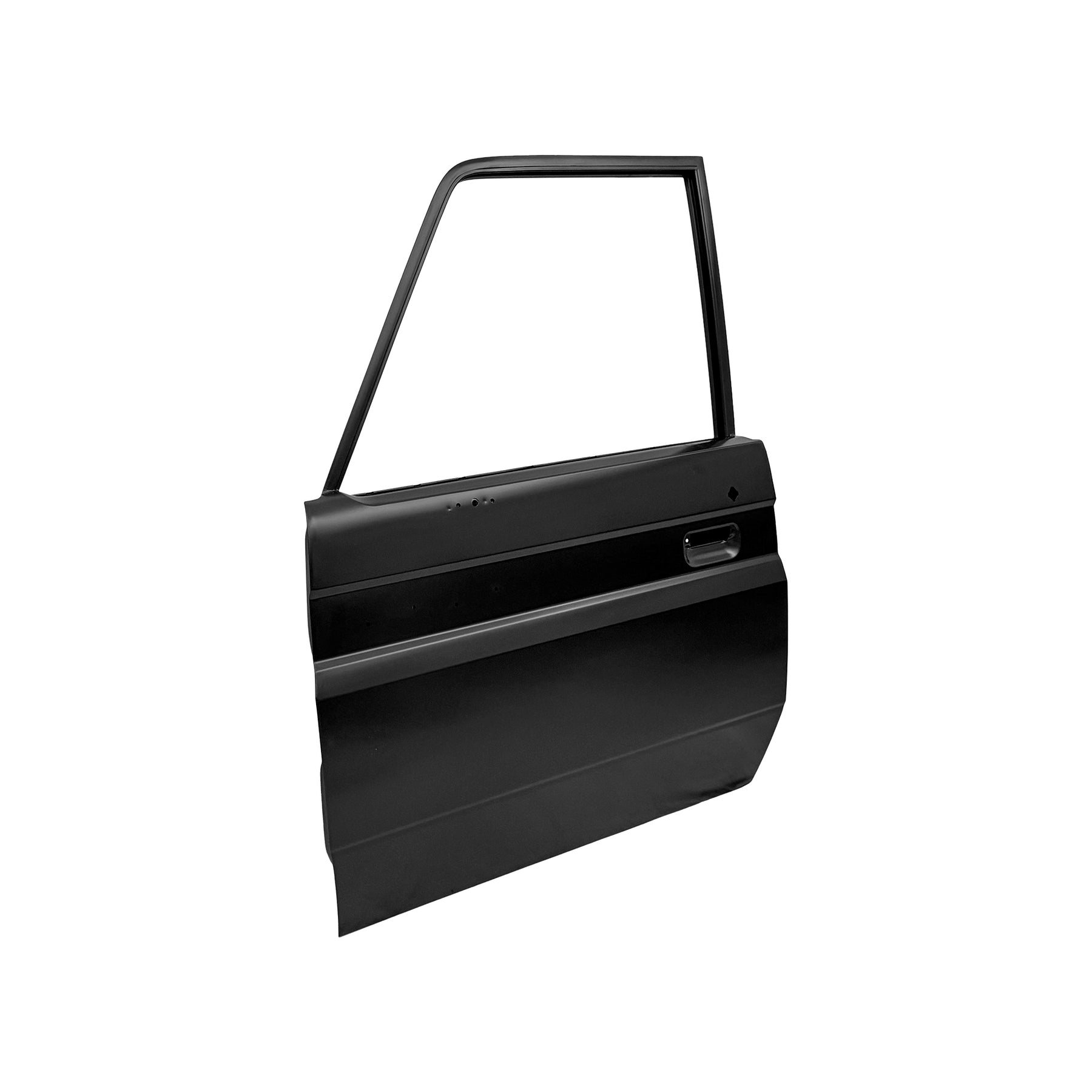 FRONT DOOR LH WITH LOGO HOLE (BEND ANGLE), 2003-2023, FOR TOYOTA LAND CRUISER LC79, 53801-07060-zc, (STEEL)