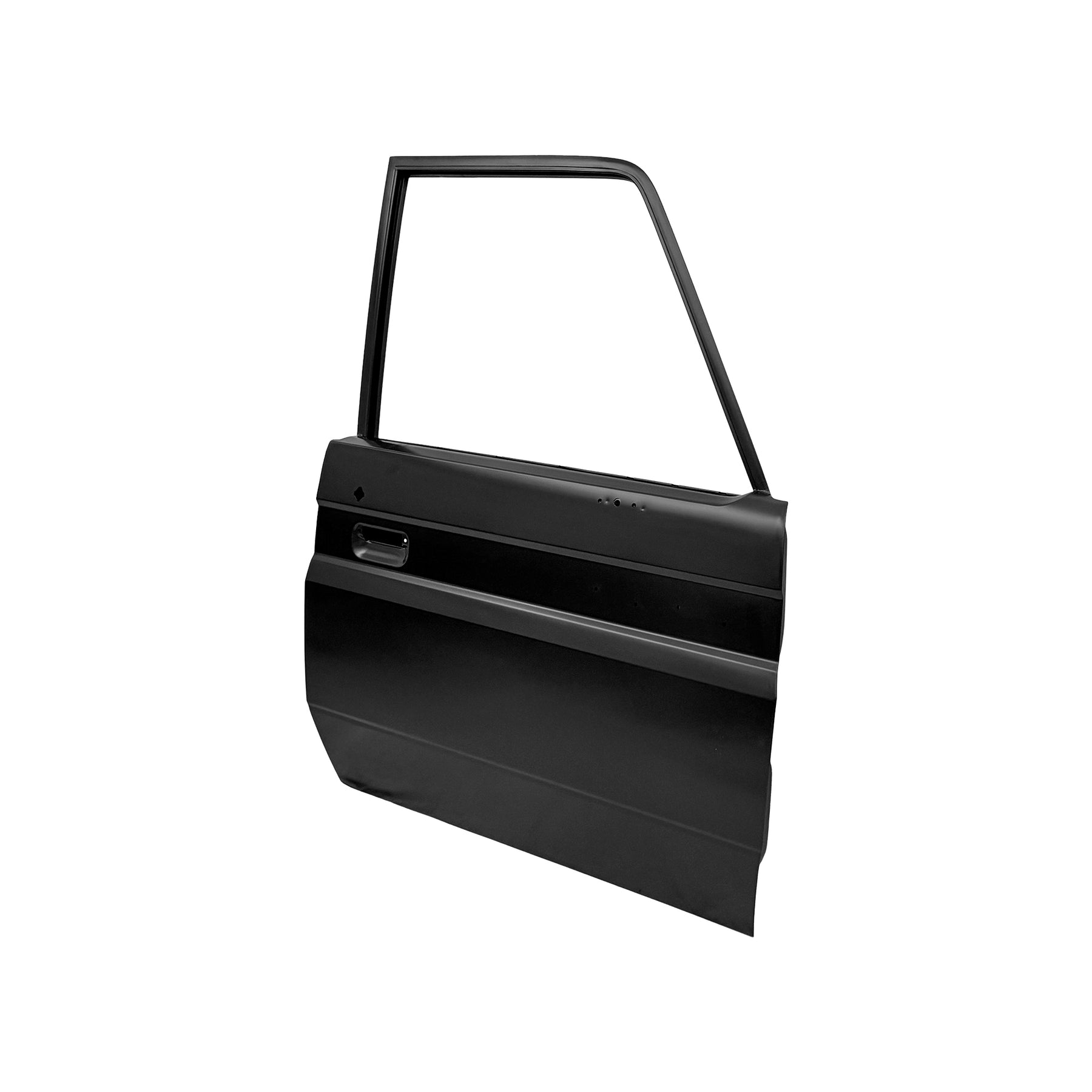 FRONT DOOR RH WITH LOGO HOLE (BEND ANGLE), 2003-2023, FOR TOYOTA LAND CRUISER LC79, 61601-07140-zc, (STEEL)