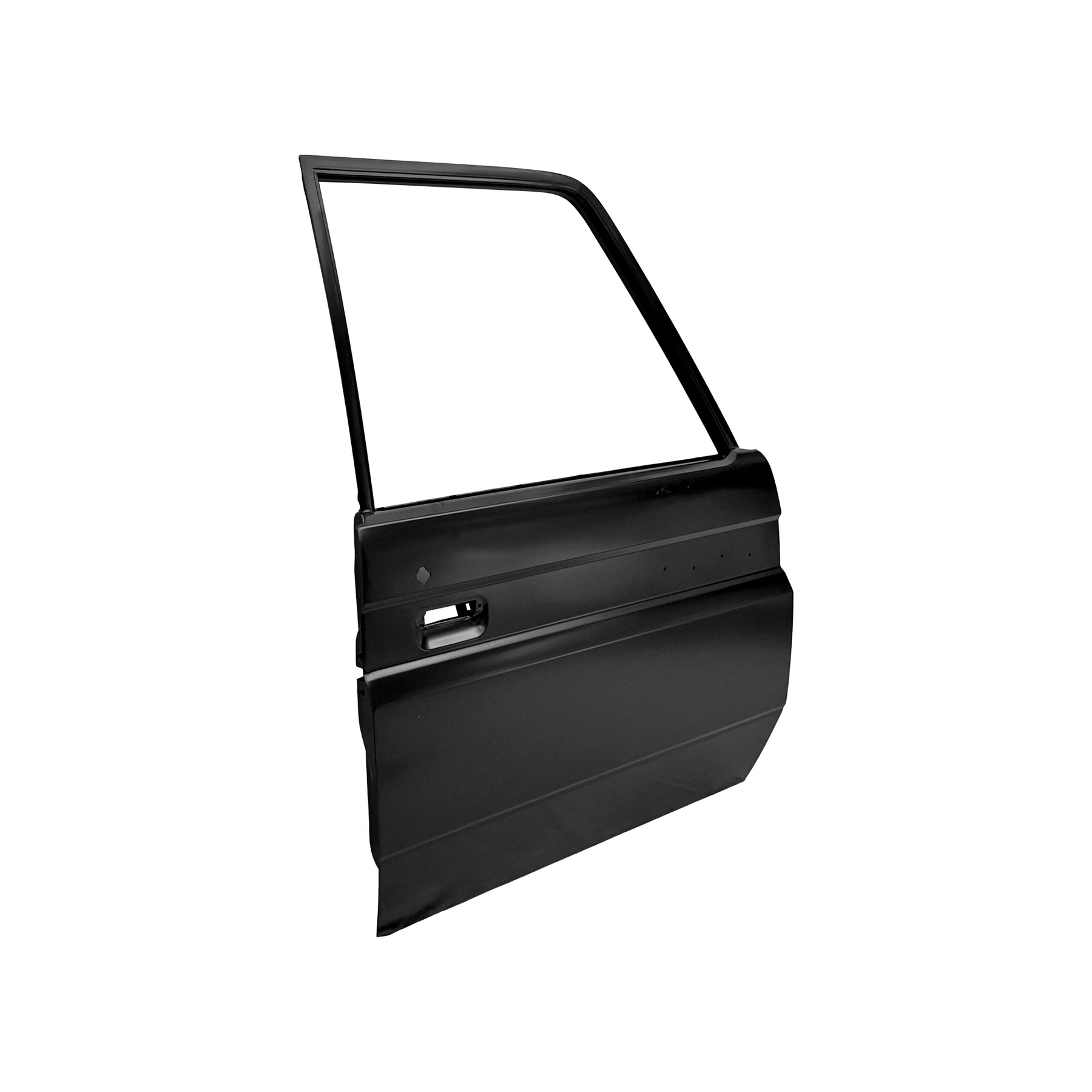 FRONT DOOR RH WITH LOGO HOLE (BEND ANGLE), 2003-2023, FOR TOYOTA LAND CRUISER LC79, 61601-07140-zc, (STEEL)