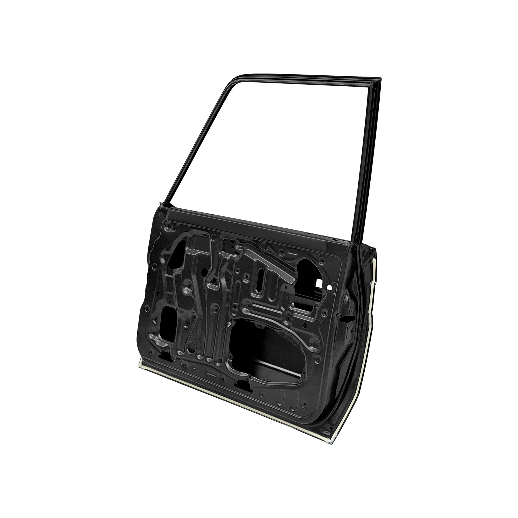 FRONT DOOR RH WITH LOGO HOLE (BEND ANGLE), 2003-2023, FOR TOYOTA LAND CRUISER LC79, 61601-07140-zc, (STEEL)