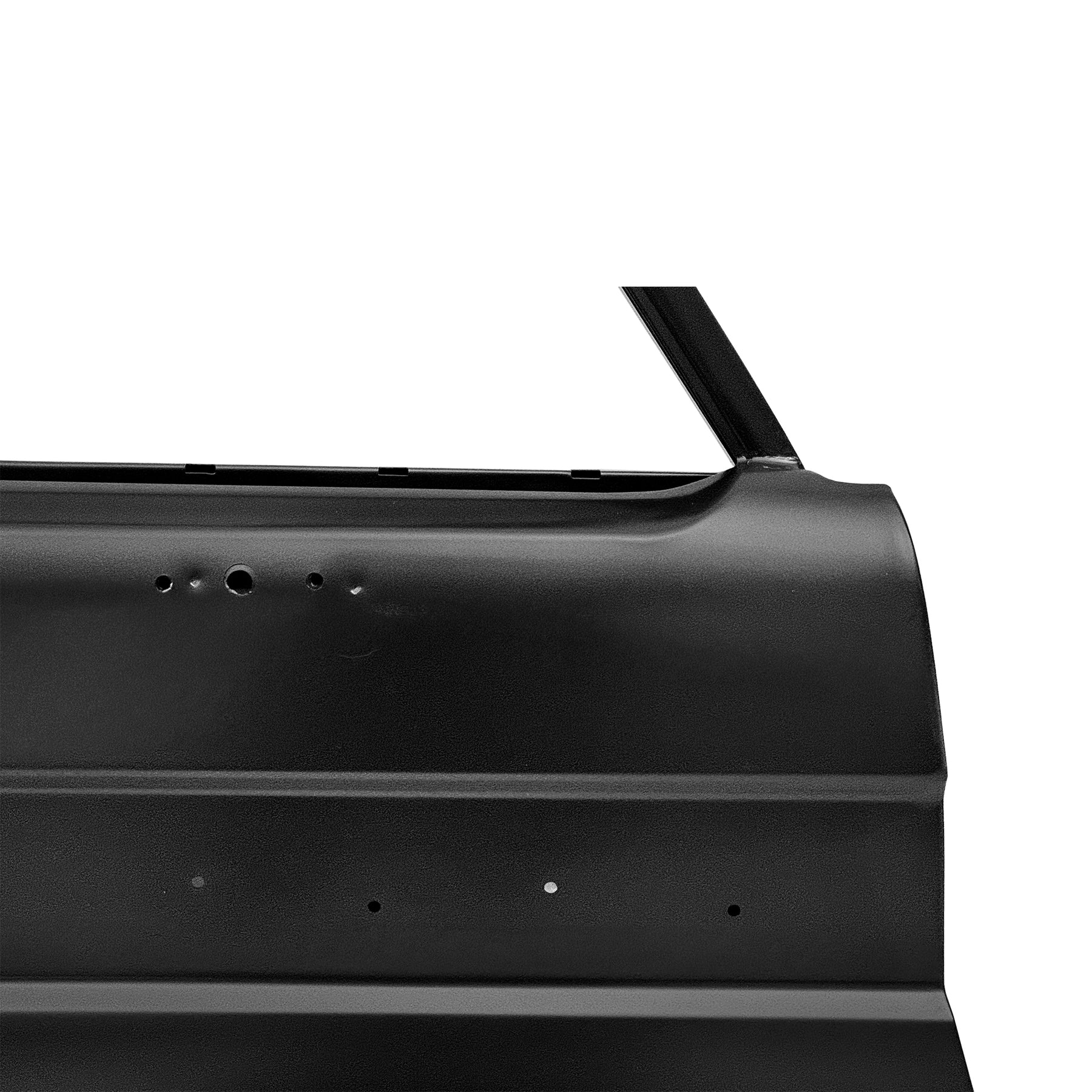 FRONT DOOR RH WITH LOGO HOLE (BEND ANGLE), 2003-2023, FOR TOYOTA LAND CRUISER LC79, 61601-07140-zc, (STEEL)