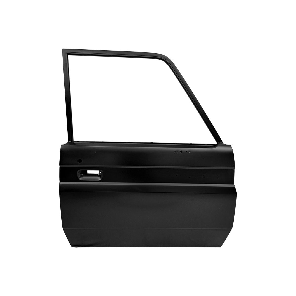 FRONT DOOR RH WITH LOGO HOLE (BEND ANGLE), 2003-2023, FOR TOYOTA LAND CRUISER LC79, 61601-07140-zc, (STEEL)