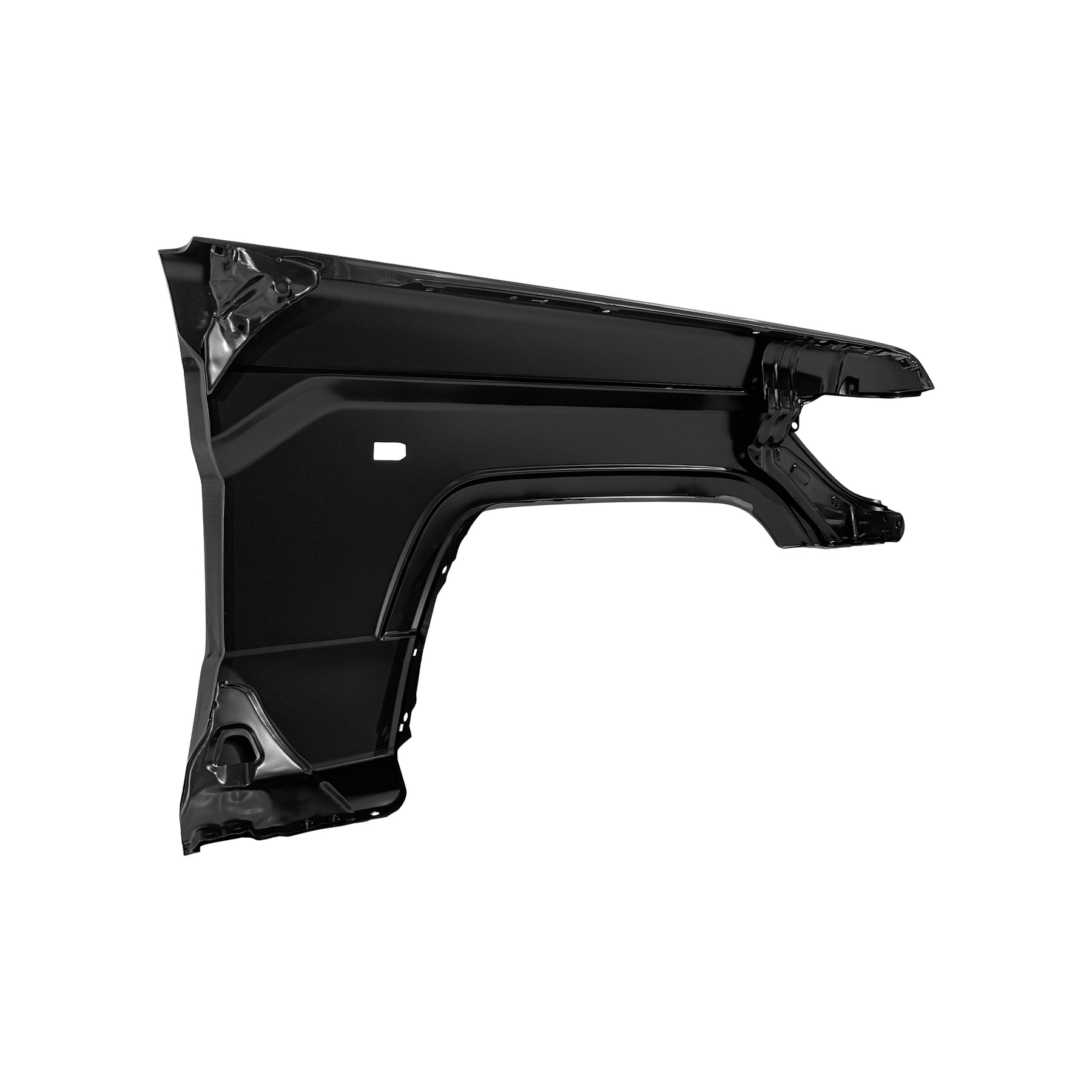 PICK UP FRONT FENDER W/ ANTENNA HOLE AND SIDE LAMP HOLE LH, 2003-2023, FOR TOYOTA LAND CRUISER LC79, 53301-60720