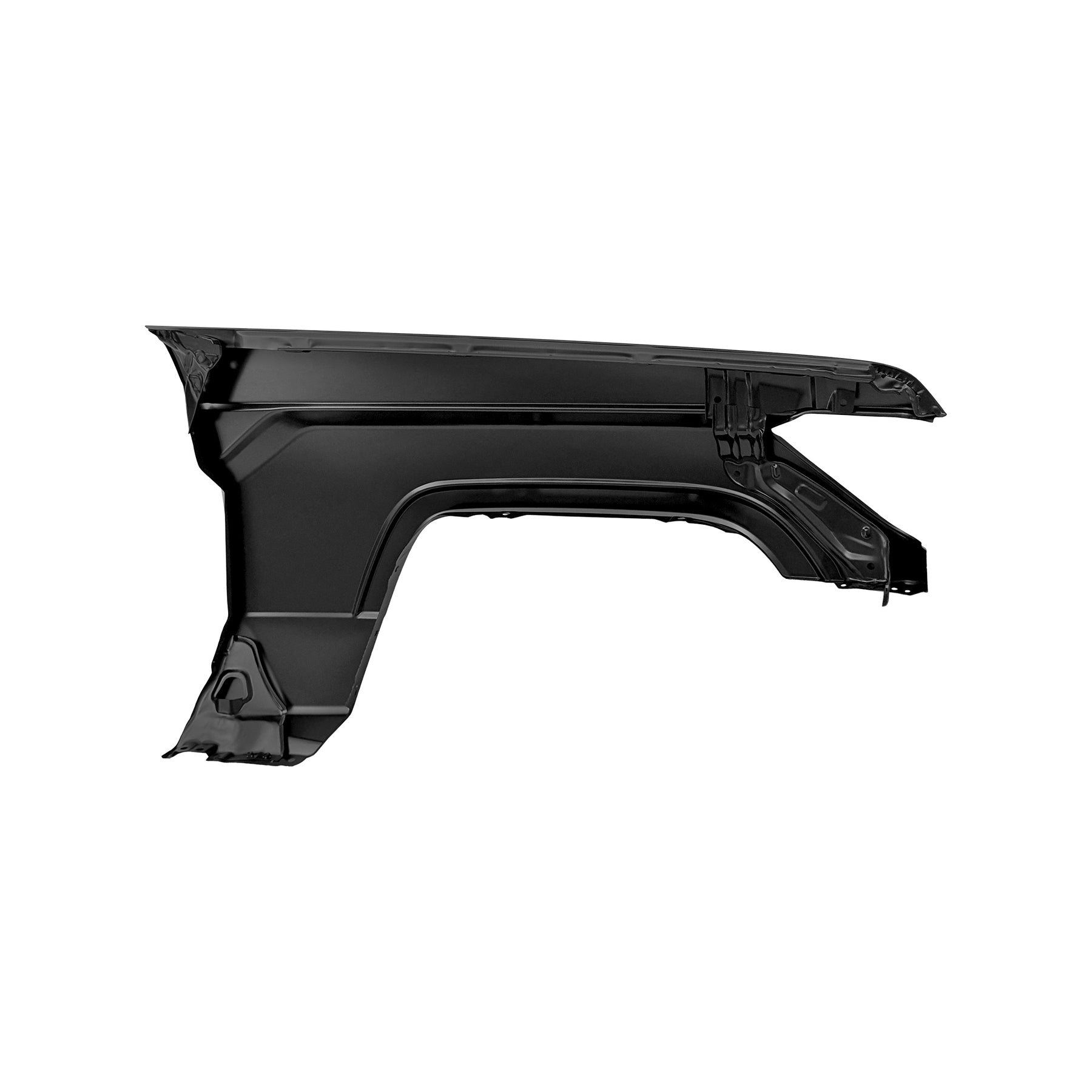 PICK UP FRONT FENDER-LH W/O SIDE LAMP ANDE ANTENNA HOLES, 2003-2023, FOR TOYOTA LAND CRUISER LC79, 53801-60E20