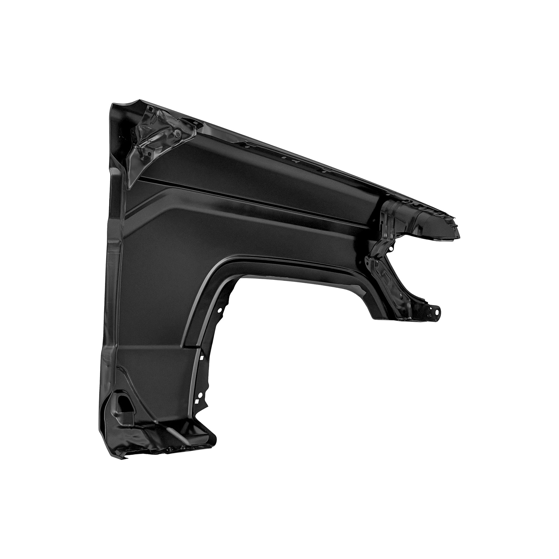 PICK UP FRONT FENDER-LH W/O SIDE LAMP ANDE ANTENNA HOLES, 2003-2023, FOR TOYOTA LAND CRUISER LC79, 53801-60E20