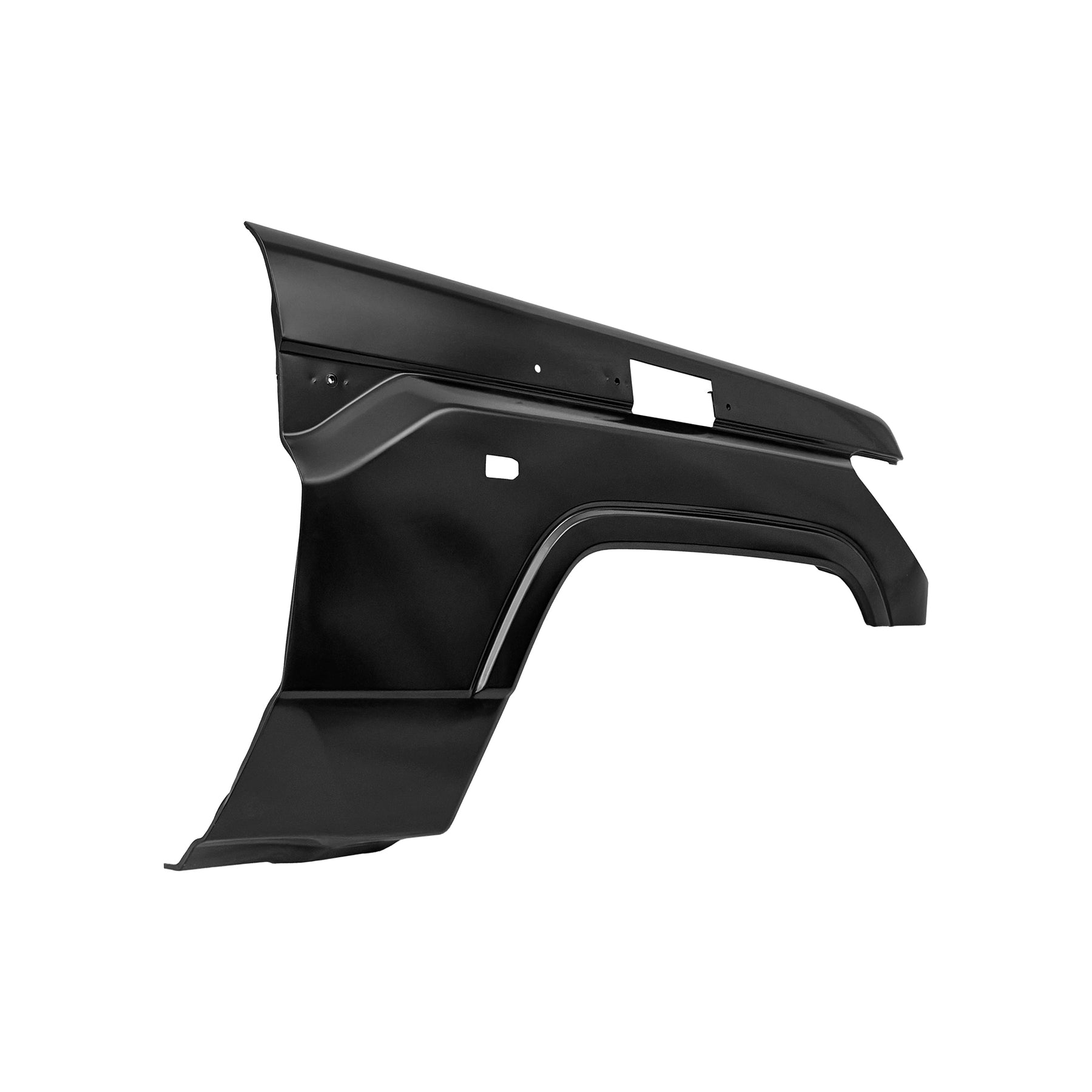 PICK UP FRONT FENDER RH W/ WADING THROAT HOLE AND SIDE LAMP HOLE, 2003-2023, FOR TOYOTA LAND CRUISER LC79