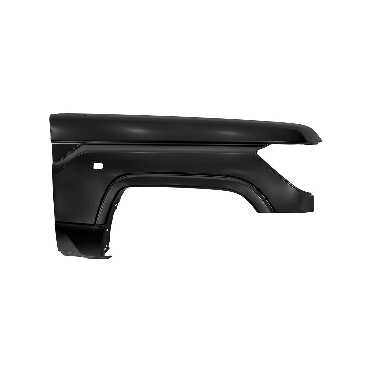 PICK UP FRONT FENDER W/ ANTENNA HOLE AND SIDE LAMP HOLE RH, 2003-2023, FOR TOYOTA LAND CRUISER LC79