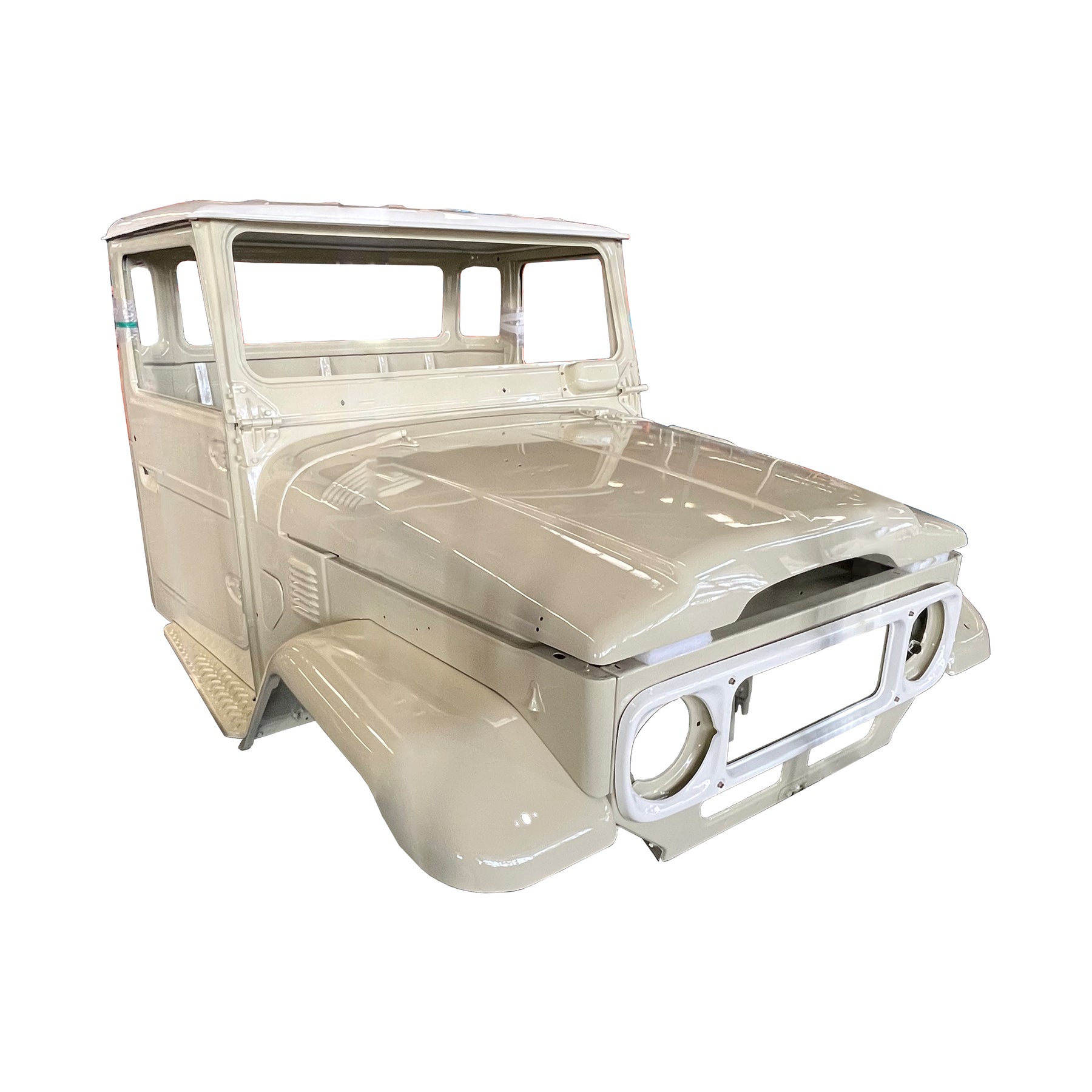 COMPLETE CAB WITH DOORS‚WITH CUSTOM PAINT RHD, FOR TOYOTA LAND CRUISER FJ45 (STEEL)