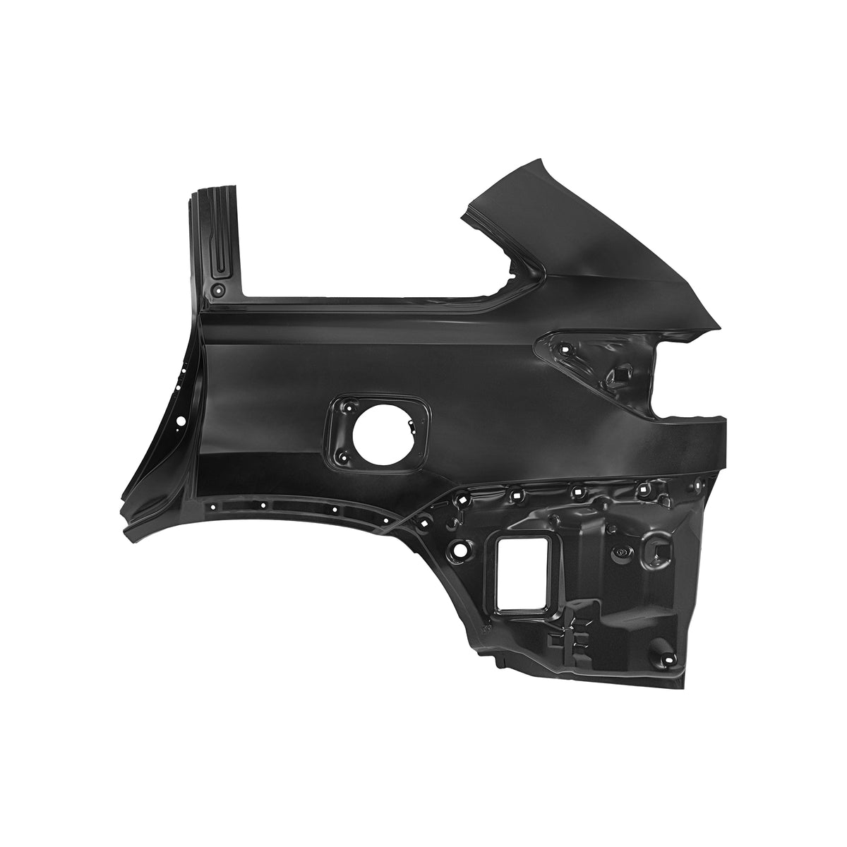 REPLACEMENT REAR FENDER LH, 2015, FOR TOYOTA HIGHLANDER, 61611-0E120, (STEEL)