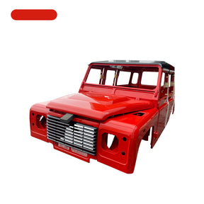 COMPLETE CAB WITH DOORS,WITH PRIMER, FOR LAND ROVER DEFENDER 110 TD4, (LHD), (ALUM+STEEL)