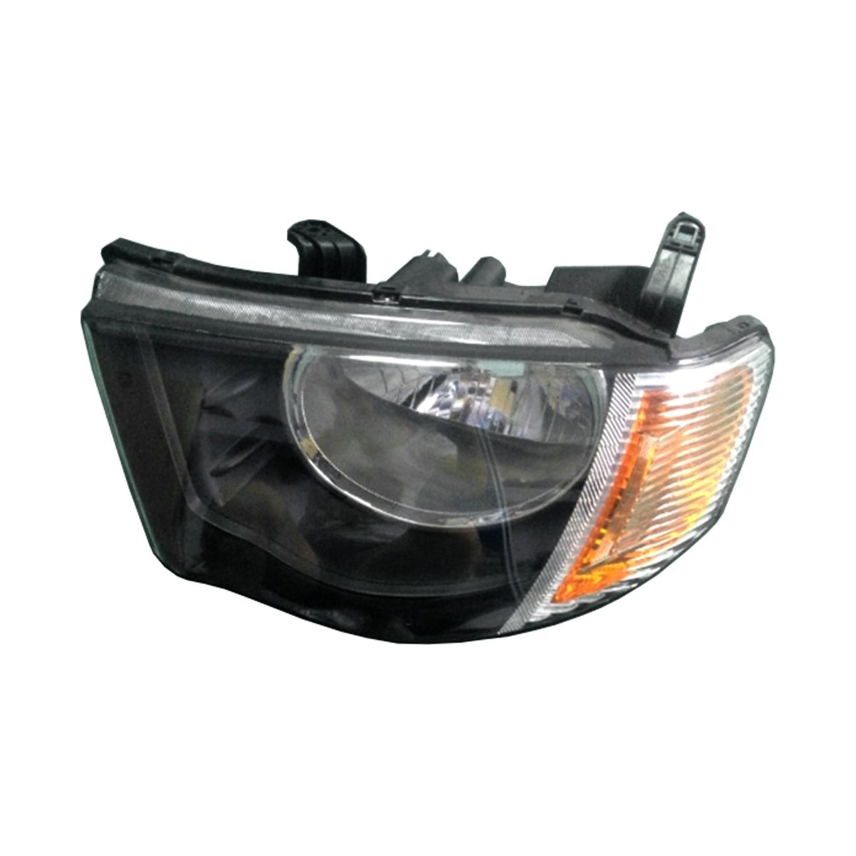 REPLACEMENT HEAD LAMP LH (YELLOW), 2005-2009, FOR MITSUBISHI L200(SPORTERO)