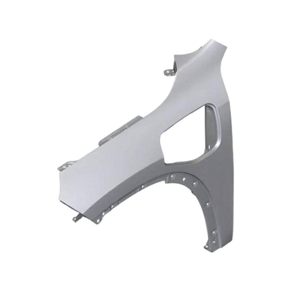 REPLACEMENT FRONT FENDER LH WITH CHARGING HOLE, 2022-, FOR BMW U11, 41009629111, (STEEL)