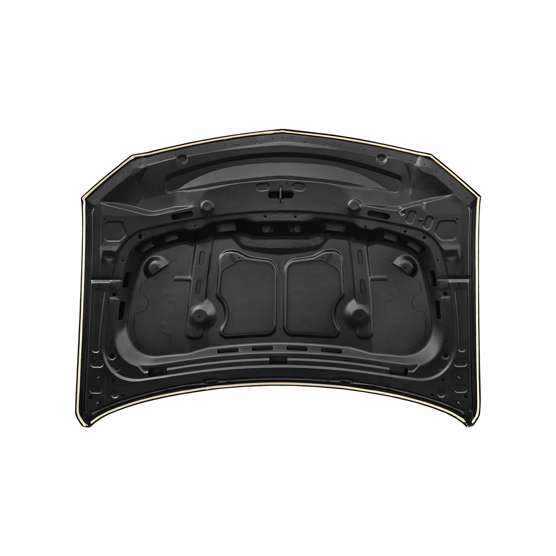 REPLACEMENT HOOD, 2024-, FOR CADILLAC XT4, 42846537, (ALUM)