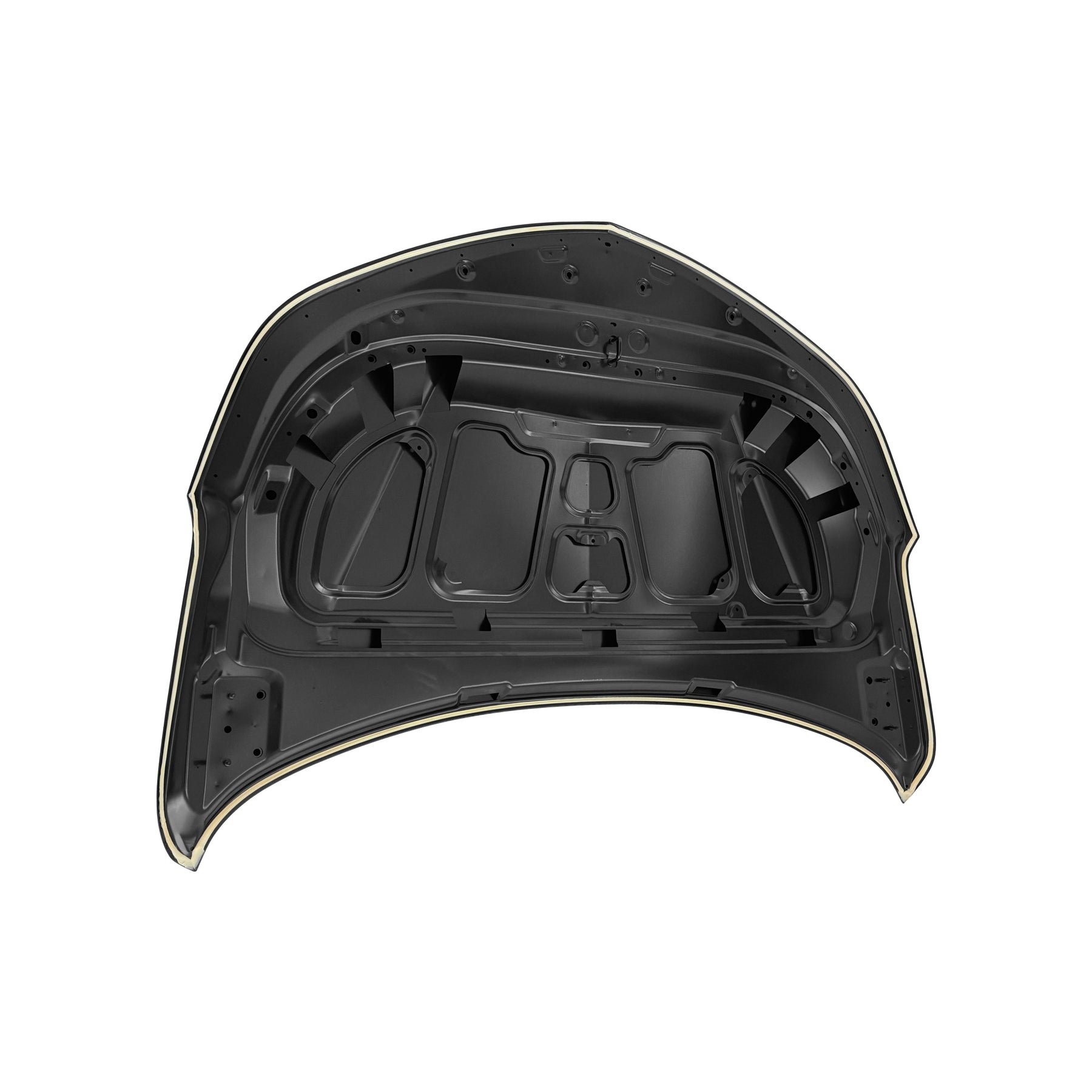 REPLACEMENT HOOD, 2017-, FOR CHEVROLET CRUZE, 84183441, (STEEL)