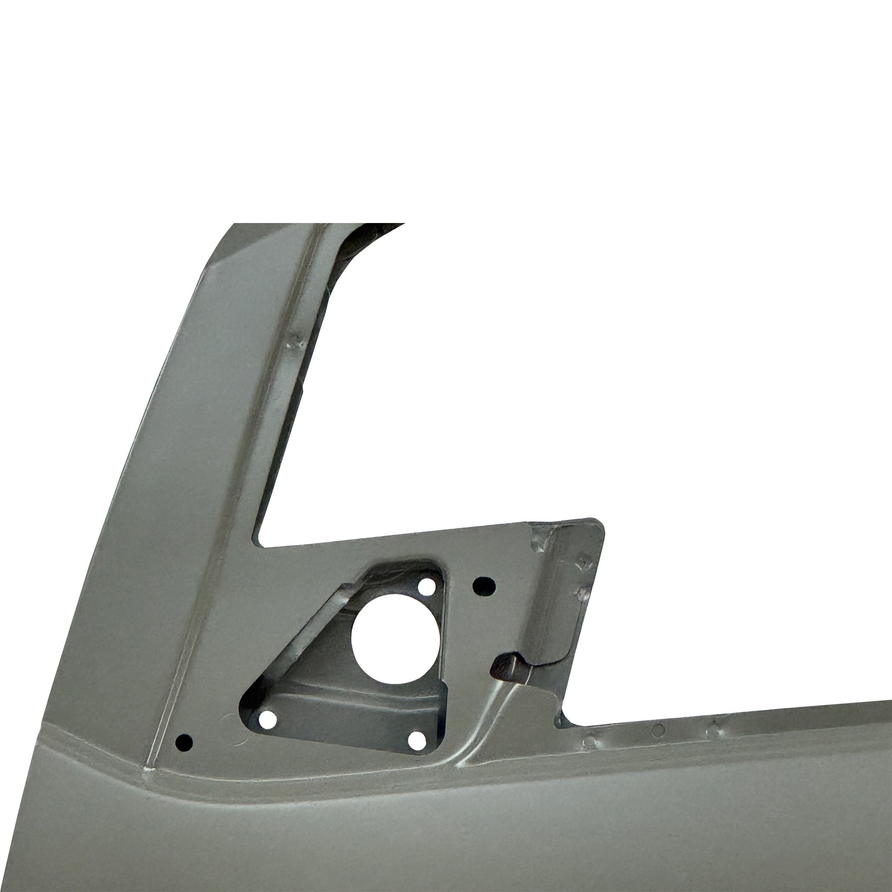 REPLACEMENT FRONT DOOR LH, 2011-2014, FOR CHEVROLET SPARK, (STEEL)
