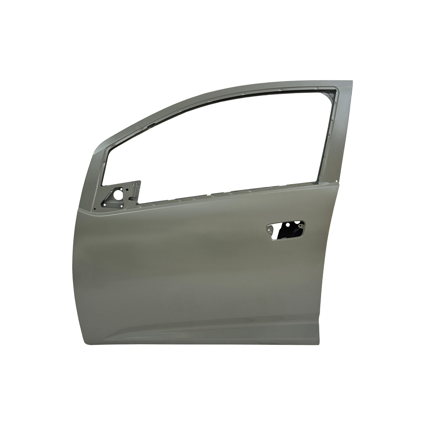 REPLACEMENT FRONT DOOR LH, 2011-2014, FOR CHEVROLET SPARK, (STEEL)