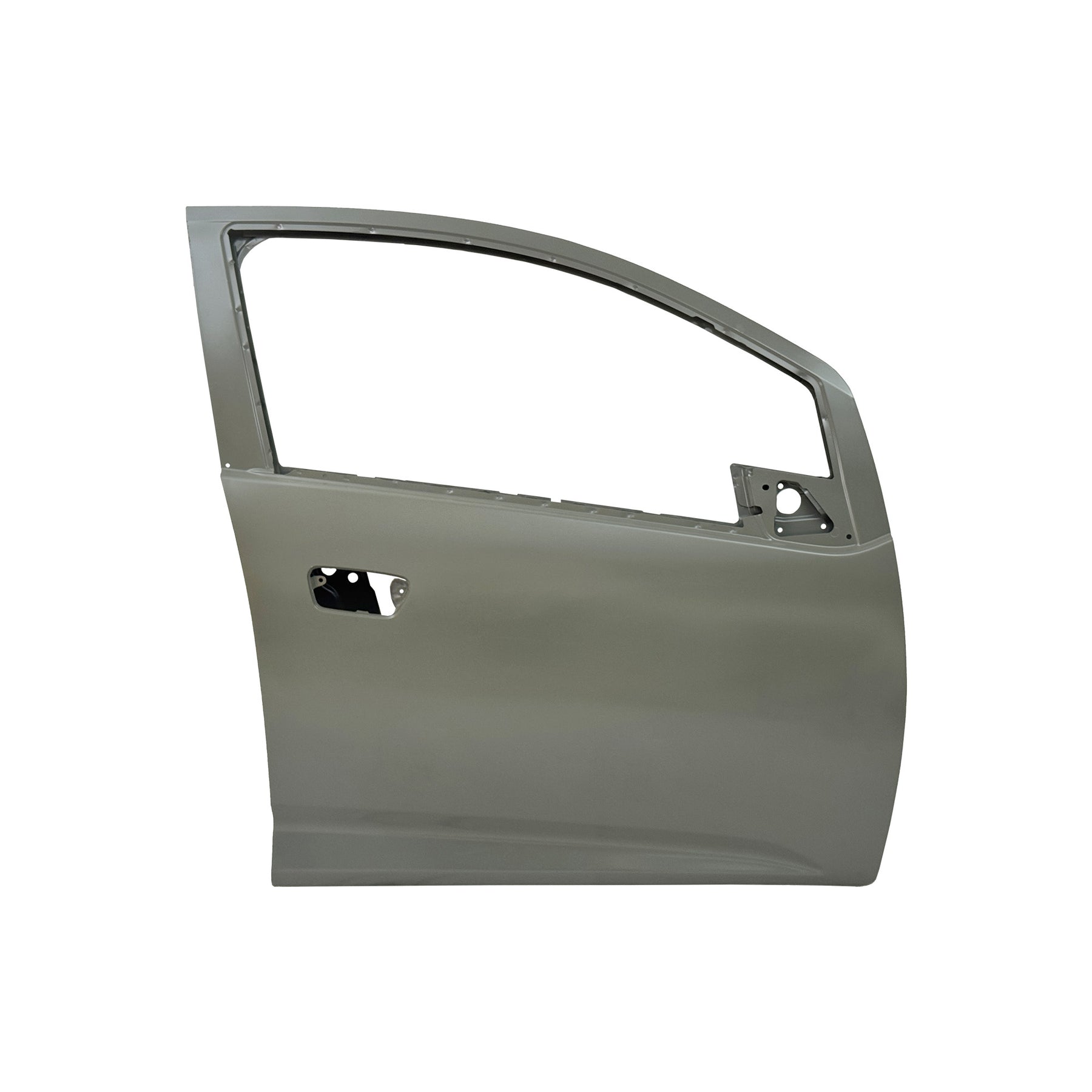 REPLACEMENT FRONT DOOR RH, 2011-2014, FOR CHEVROLET SPARK, (STEEL)