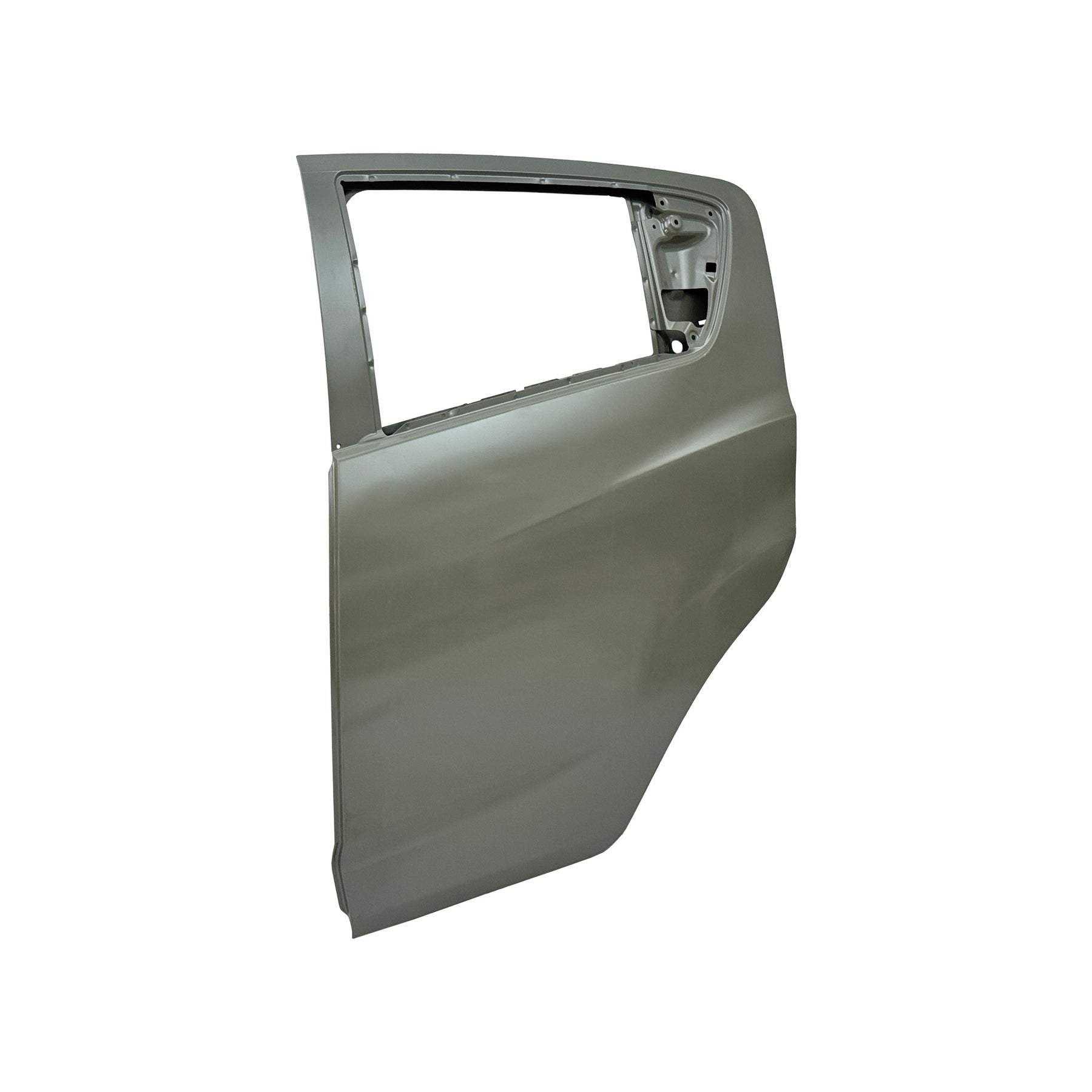 REPLACEMENT REAR DOOR LH, 2011-2014, FOR CHEVROLET SPARK, (STEEL)