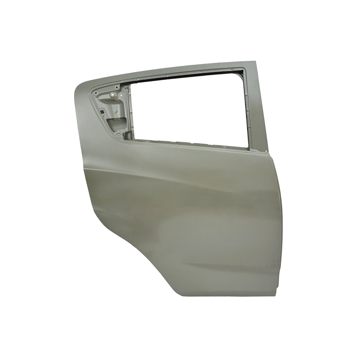 REPLACEMENT REAR DOOR RH, 2011-2014, FOR CHEVROLET SPARK, (STEEL)