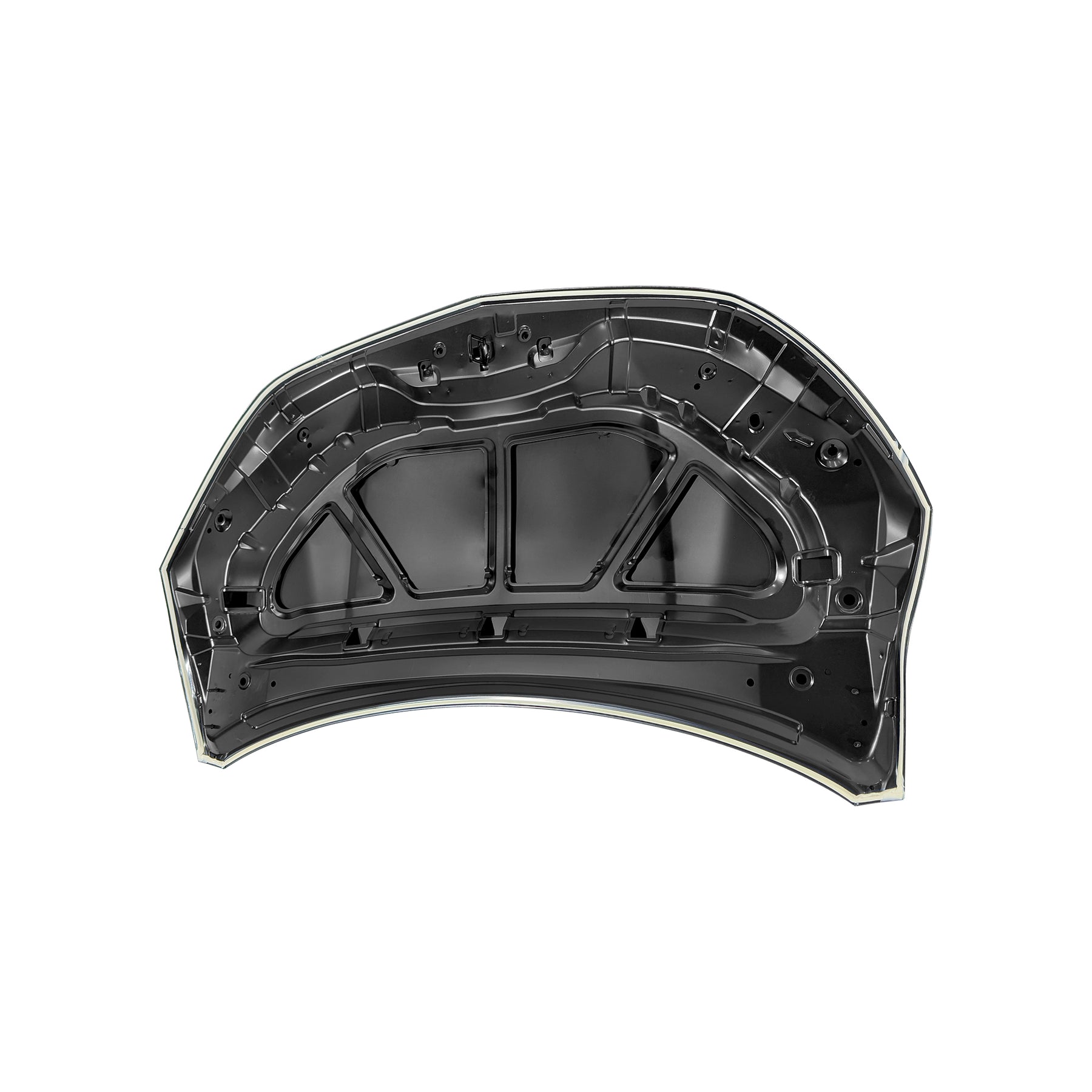 REPLACEMENT HOOD, 2012-, FOR CHEVEROLT ONIX, (STEEL)