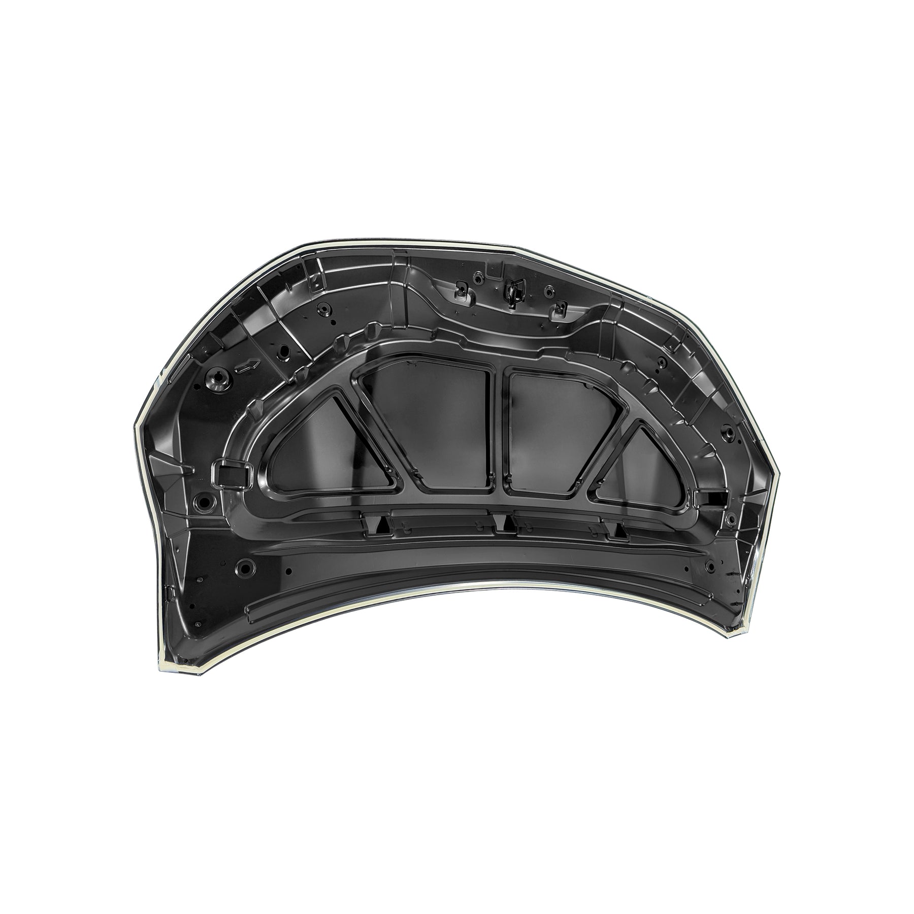 REPLACEMENT HOOD, 2012-, FOR CHEVEROLT ONIX, (STEEL)