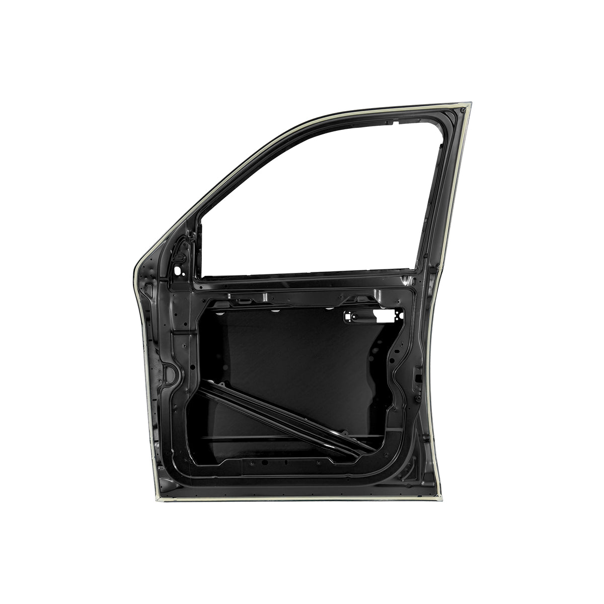REPLACEMENT FRONT DOOR RH, 2013-2018, FOR DODGE RAM 1500, 68144728A, (STEEL)