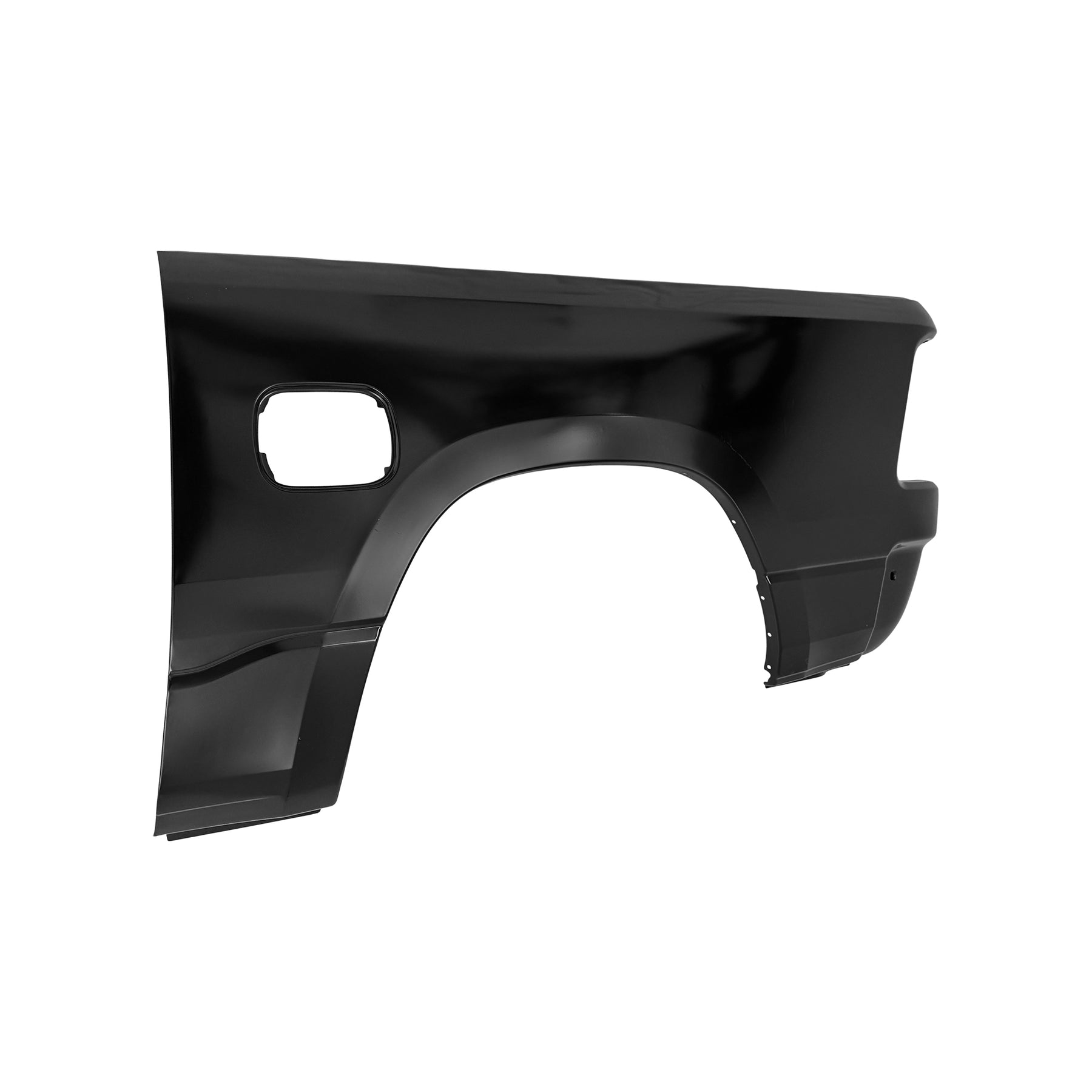 REPLACEMENT REAR FENDER LH WITHOUT HOLE, 2019, FOR DODGE RAM, 68322378AD, (STEEL)
