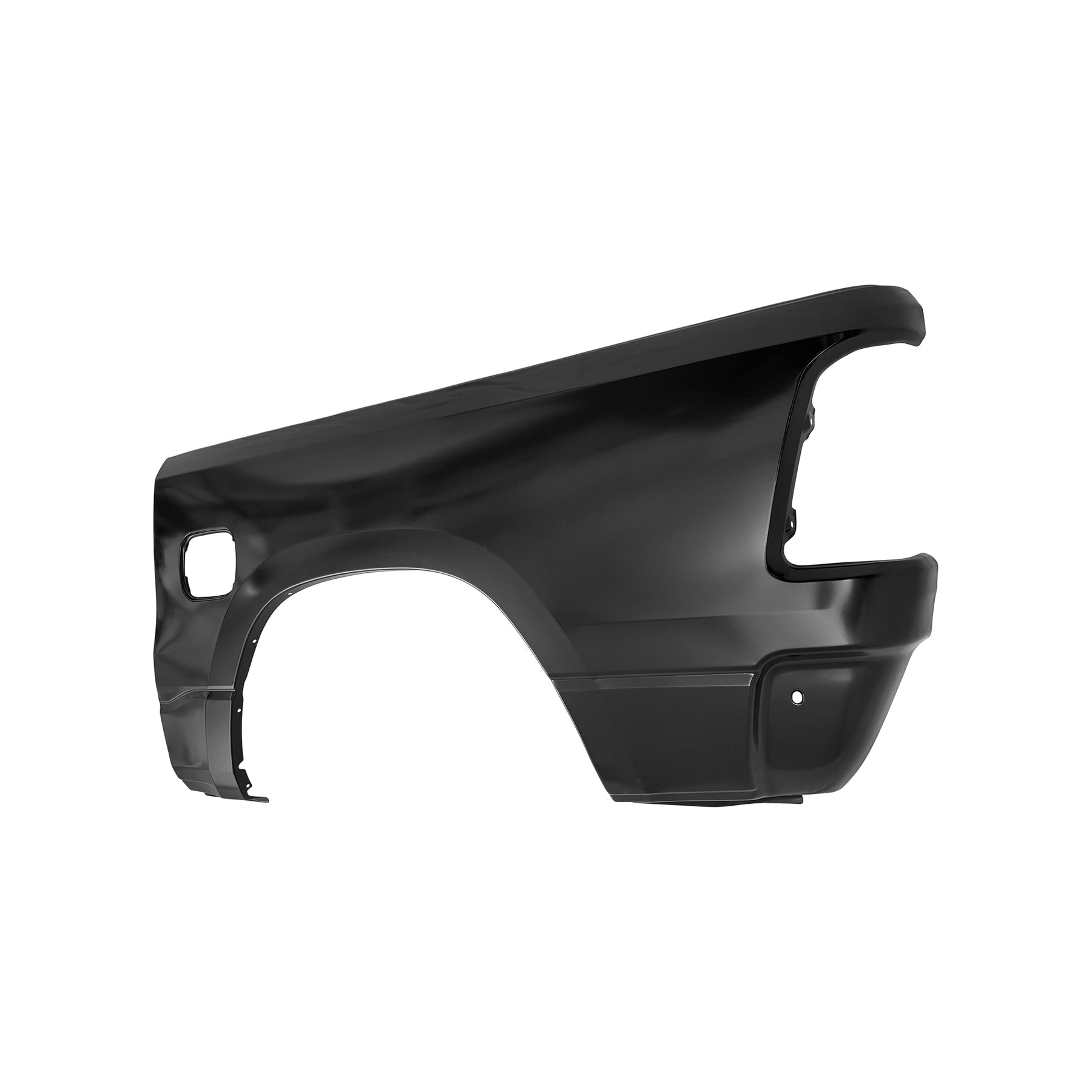 REPLACEMENT REAR FENDER LH WITHOUT HOLE, 2019, FOR DODGE RAM, 68322378AD, (STEEL)