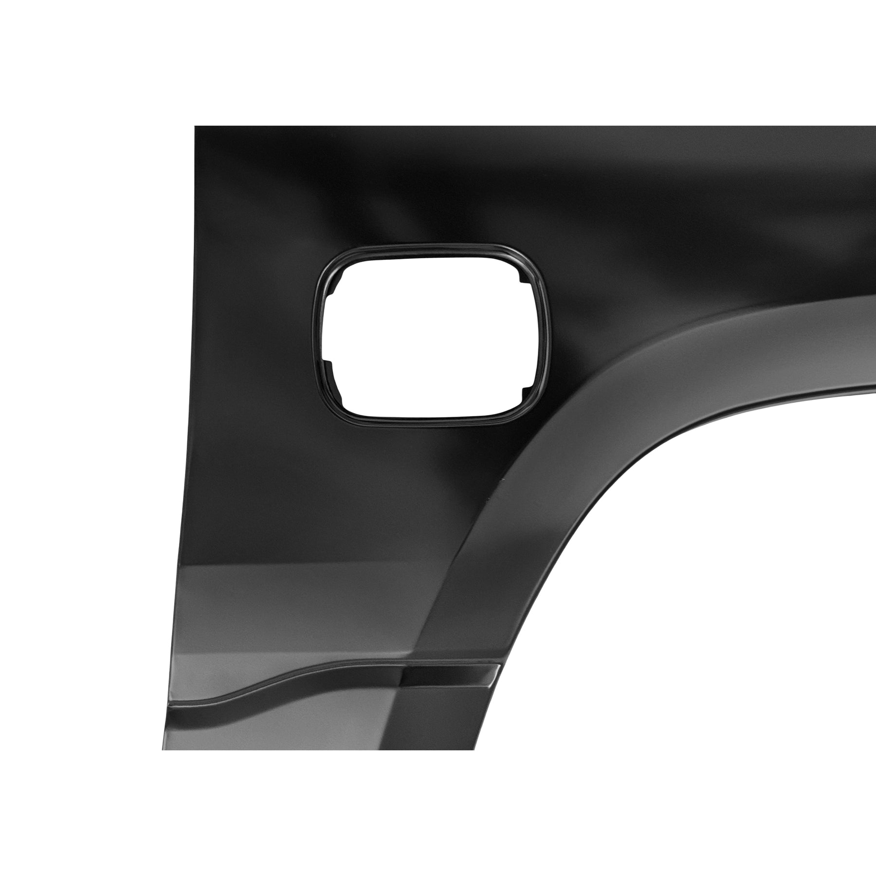 REPLACEMENT REAR FENDER LH WITHOUT HOLE, 2019, FOR DODGE RAM, 68322378AD, (STEEL)