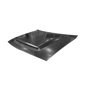 REPLACEMENT HOOD, DEMON STYLE WITH LONG VENT, 2015-2021, FOR DODGE CHALLENGER,  68372580AE, (ALUM)