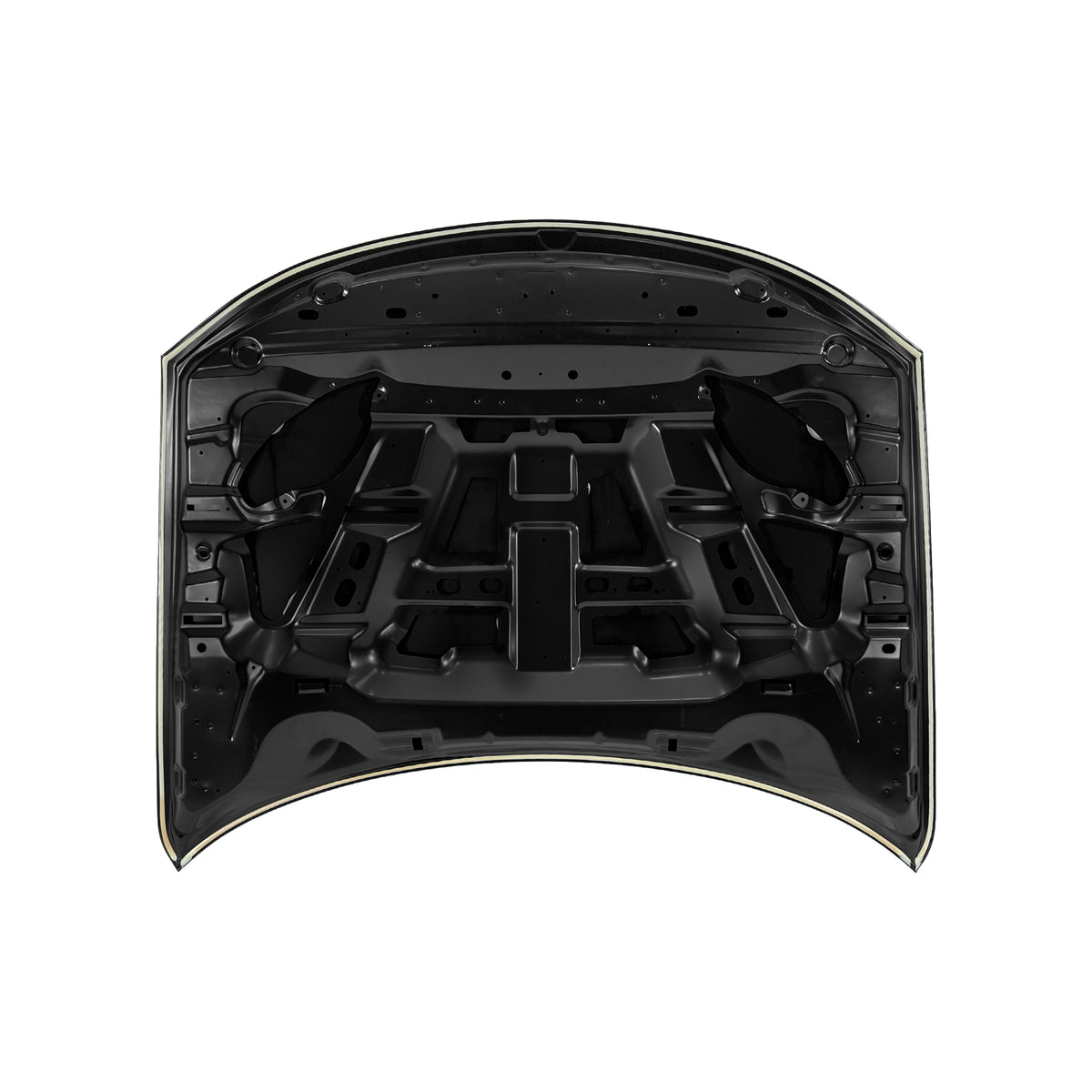 REPLACEMENT HOOD, W. SCOOP, 2015-2023, FOR DODGE CHARGER, 68265427AA, (ALUM)