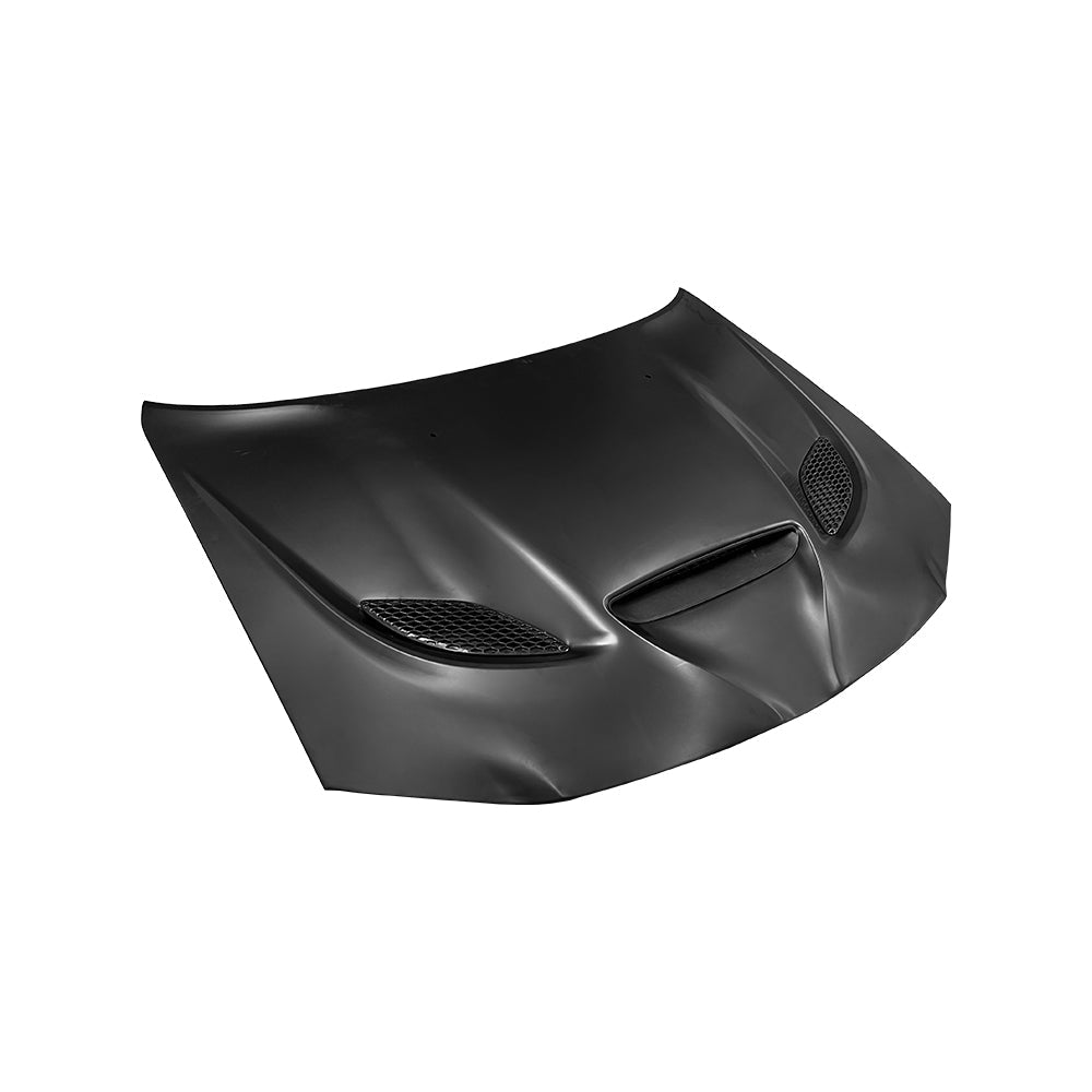 REPLACEMENT HOOD, 2013-2017, FOR DODGE CHRYSLER 300, (ALUM)