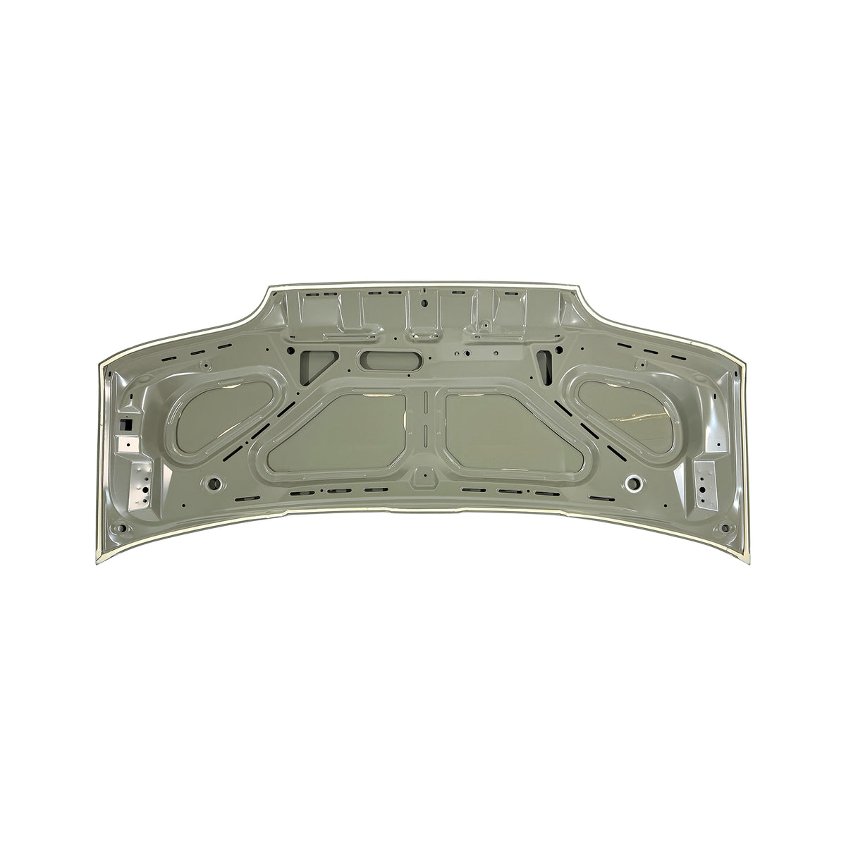 REPLACEMENT HOOD, FOR FORD TRANSIT VE83, 95VBV16612AA-PT, (STEEL)