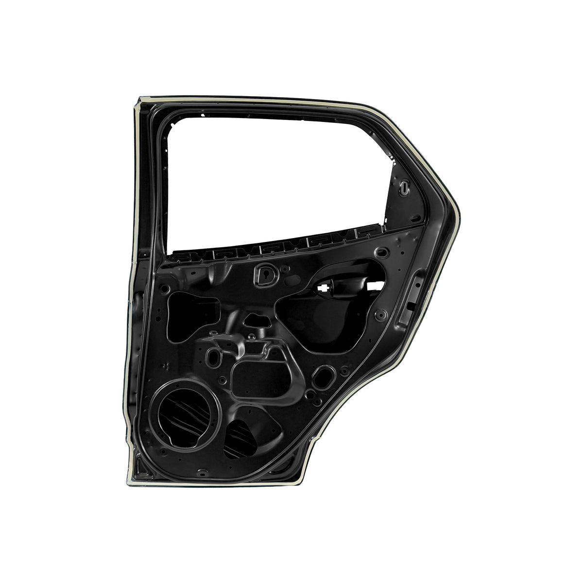 REPLACEMENT REAR DOOR RH, FOR FORD ECOSPORT, GN15N24630BB, (STEEL)