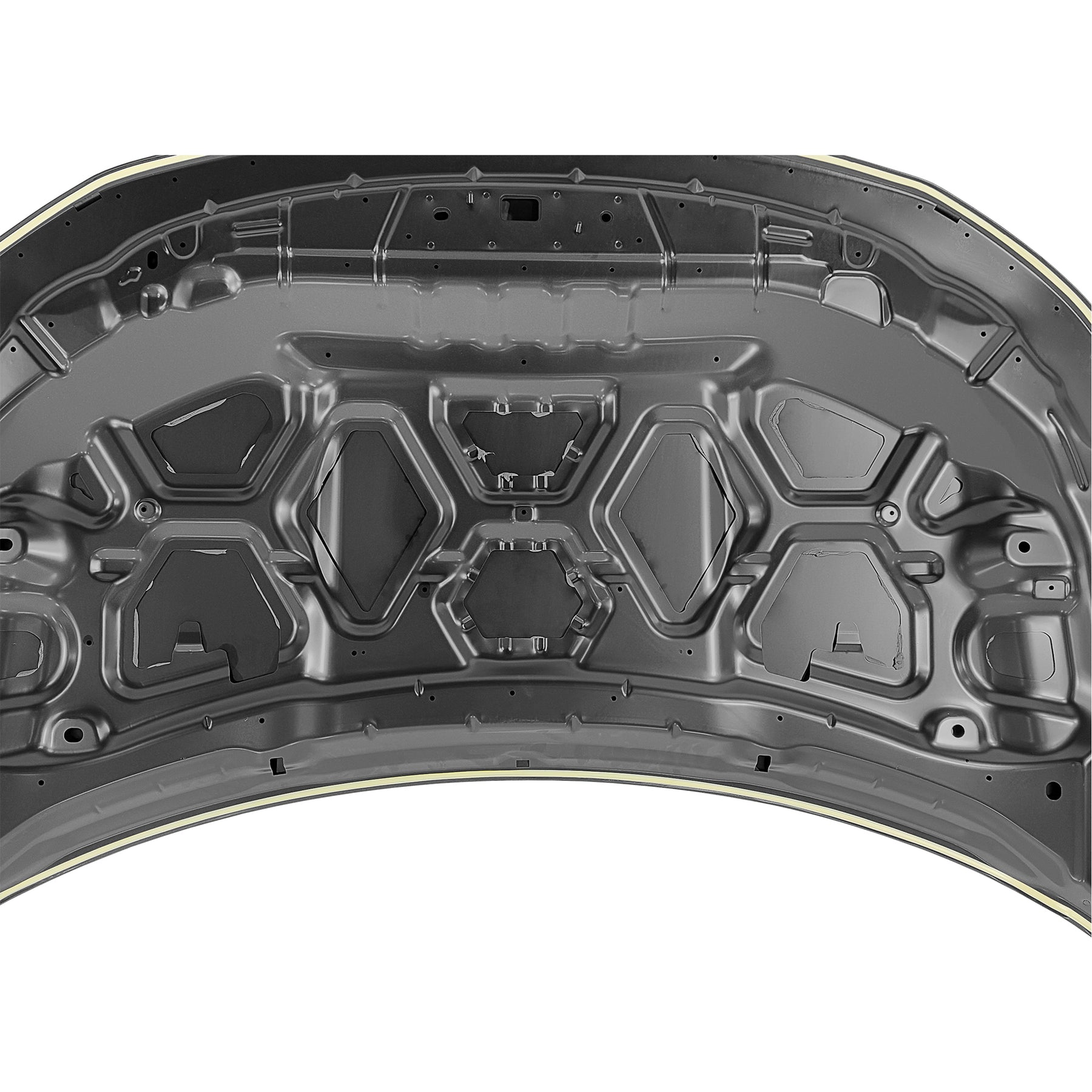 REPLACEMENT HOOD, 2016-, FOR FORD EXPLORER, FB5Z16612A, (ALUMINUM)