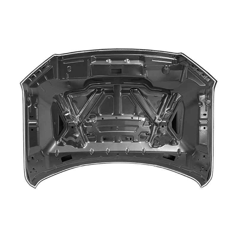 REPLACEMENT HOOD W/AIR VENT SCOOP , 2015-2020, FOR FORD F150 GT500, (ALUM)