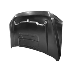 REPLACEMENT HOOD W/AIR VENT SCOOP , 2015-2020, FOR FORD F150 GT500, (ALUM)