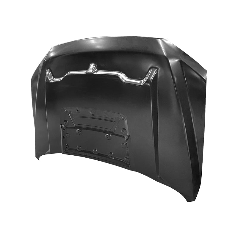 REPLACEMENT HOOD W/AIR VENT SCOOP , 2015-2020, FOR FORD F150 GT500, (ALUM)