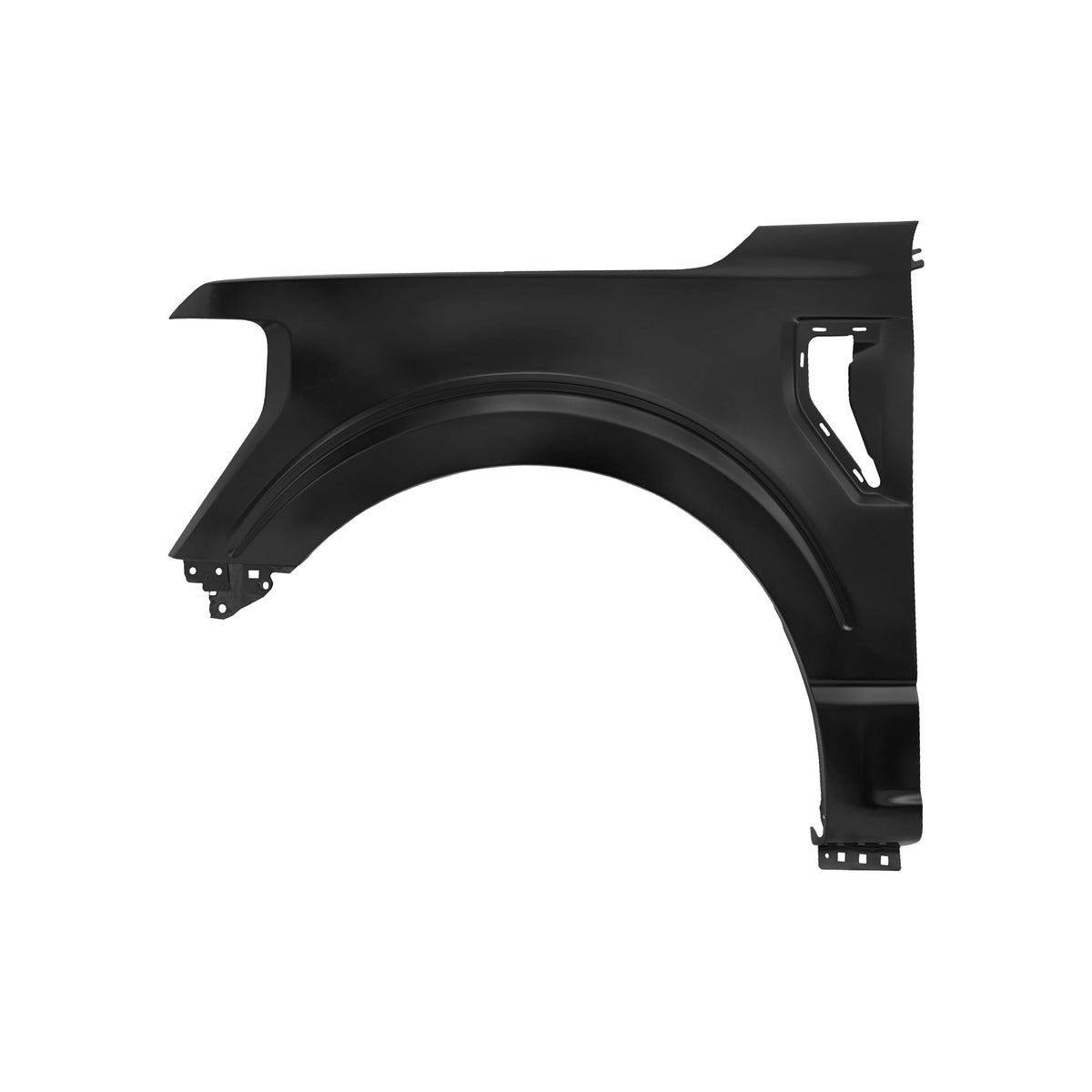 REPLACEMENT FRONT FENDER LH, FOR FORD F150, (STEEL)