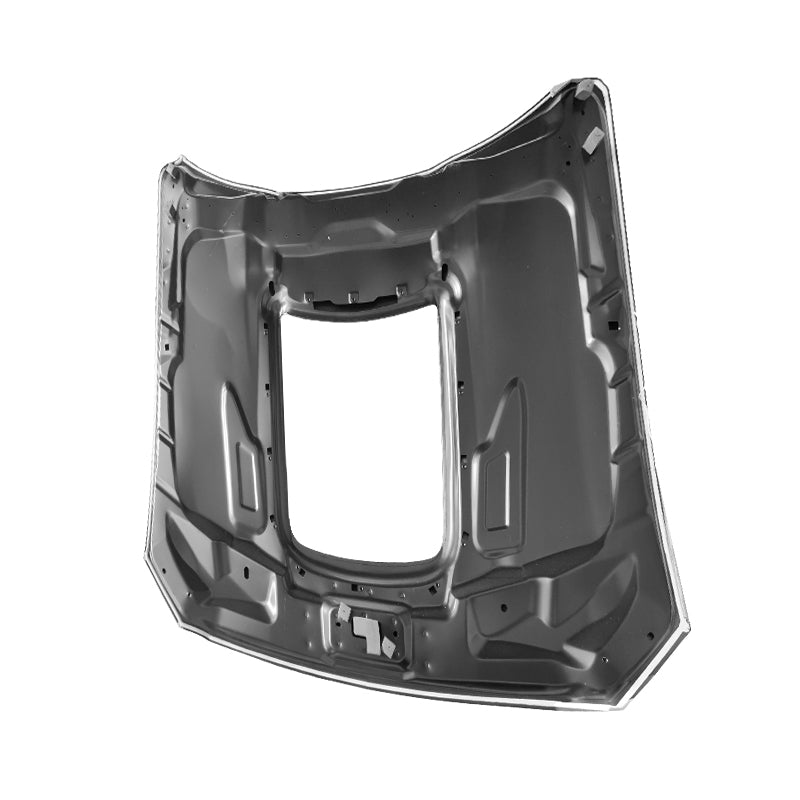 REPLACEMENT HOOD, 2018, FOR FORD MUSTANG GT500, (ALUM)