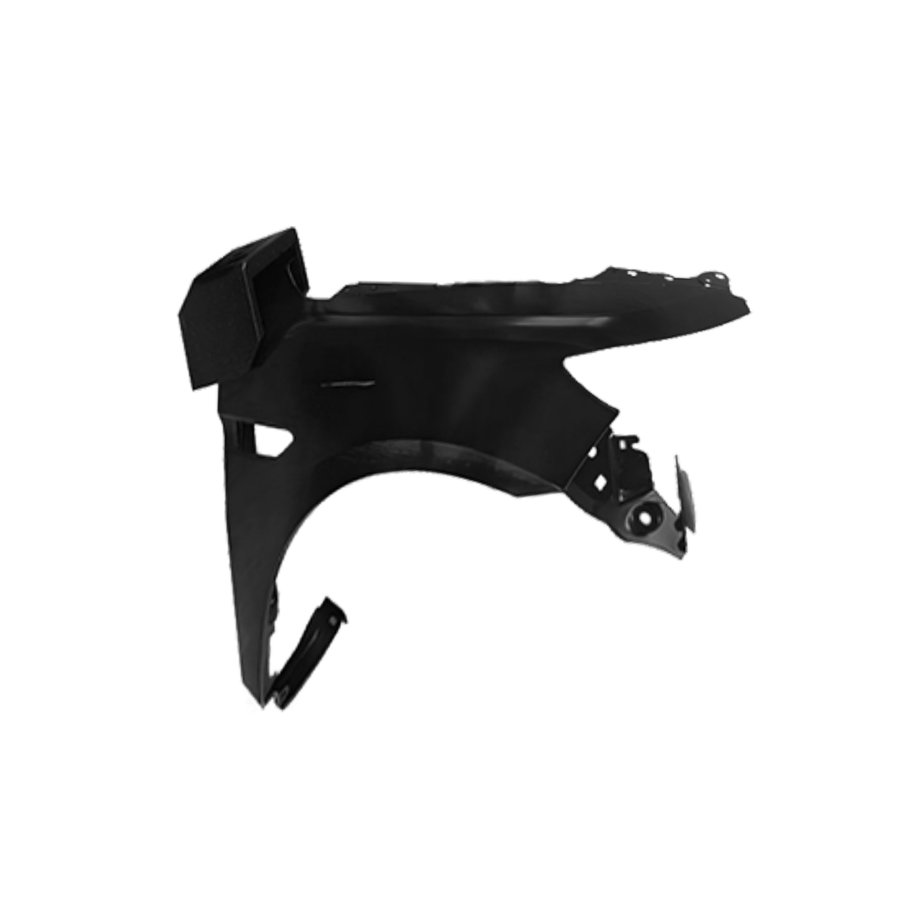 REPLACEMENT FRONT FENDER RH, 2013-2018, FOR FORD TAURUS, DG1Z16005B, (STEEL)