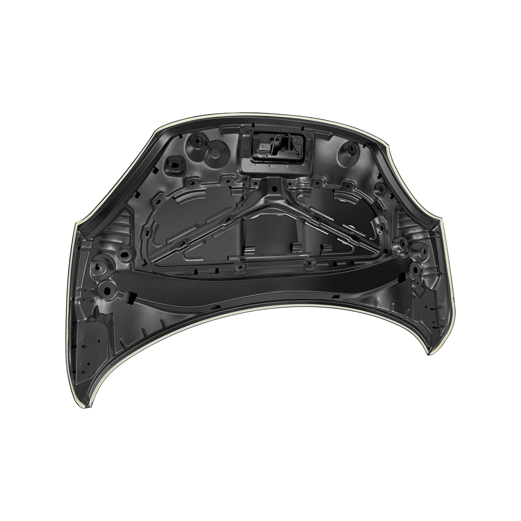 REPLACEMENT HOOD, FOR FIAT 500X, (STEEL)