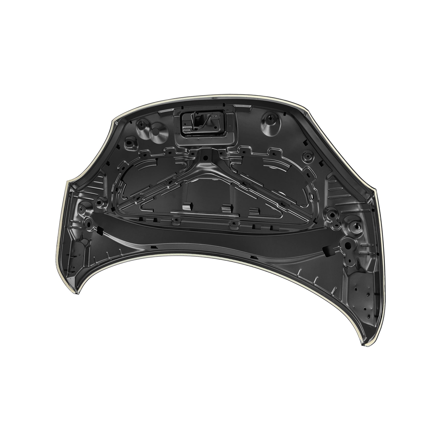 REPLACEMENT HOOD, FOR FIAT 500X, (STEEL)