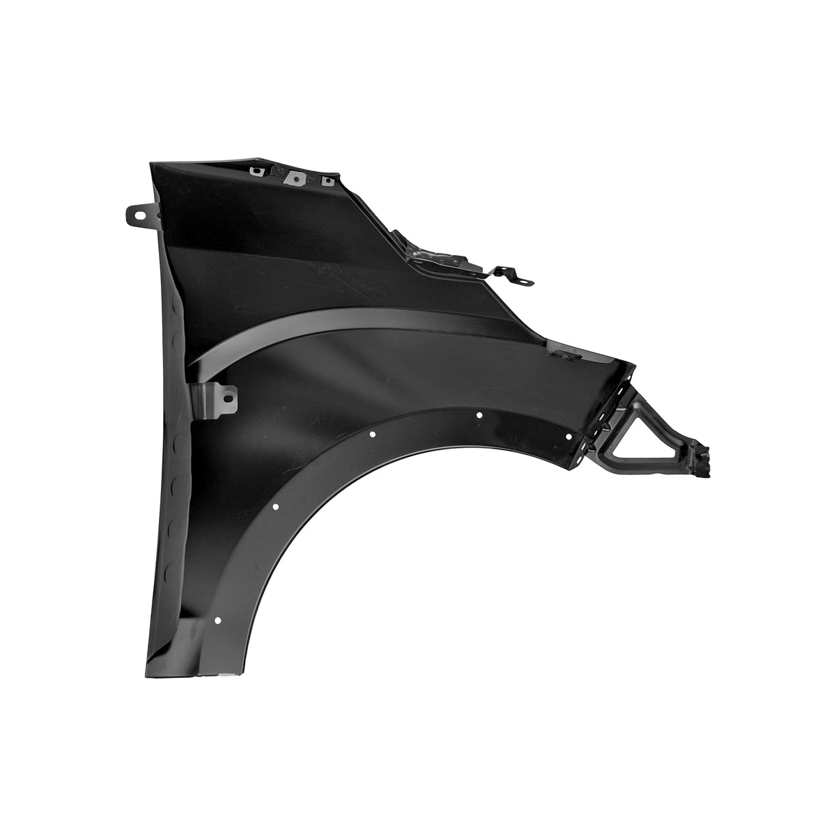 REPLACEMENT FRONT FENDER W/WHEEL HOLE LH, 2016-, FOR FIAT MOBI, 52005416, (STEEL)