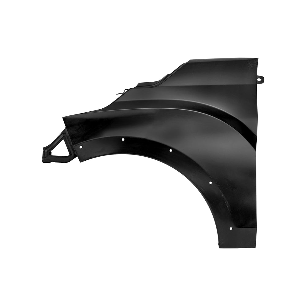 REPLACEMENT FRONT FENDER W/WHEEL HOLE LH, 2016-, FOR FIAT MOBI, 52005416, (STEEL)