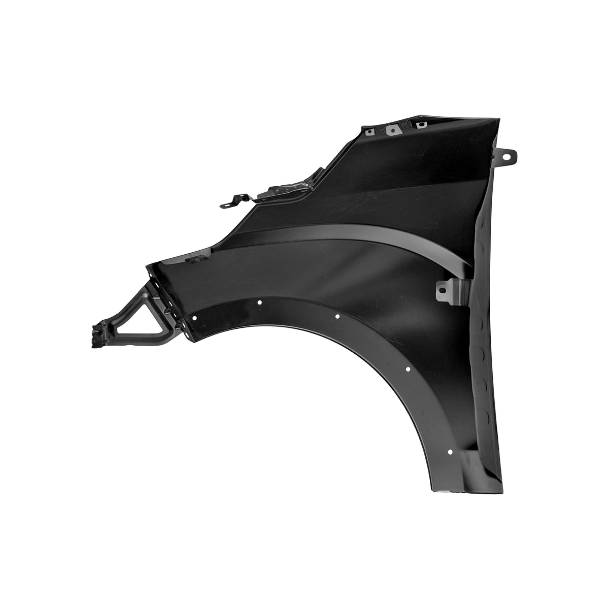 REPLACEMENT FRONT FENDER W/WHEEL HOLE RH, 2016-, FOR FIAT MOBI, 52005403, (STEEL)