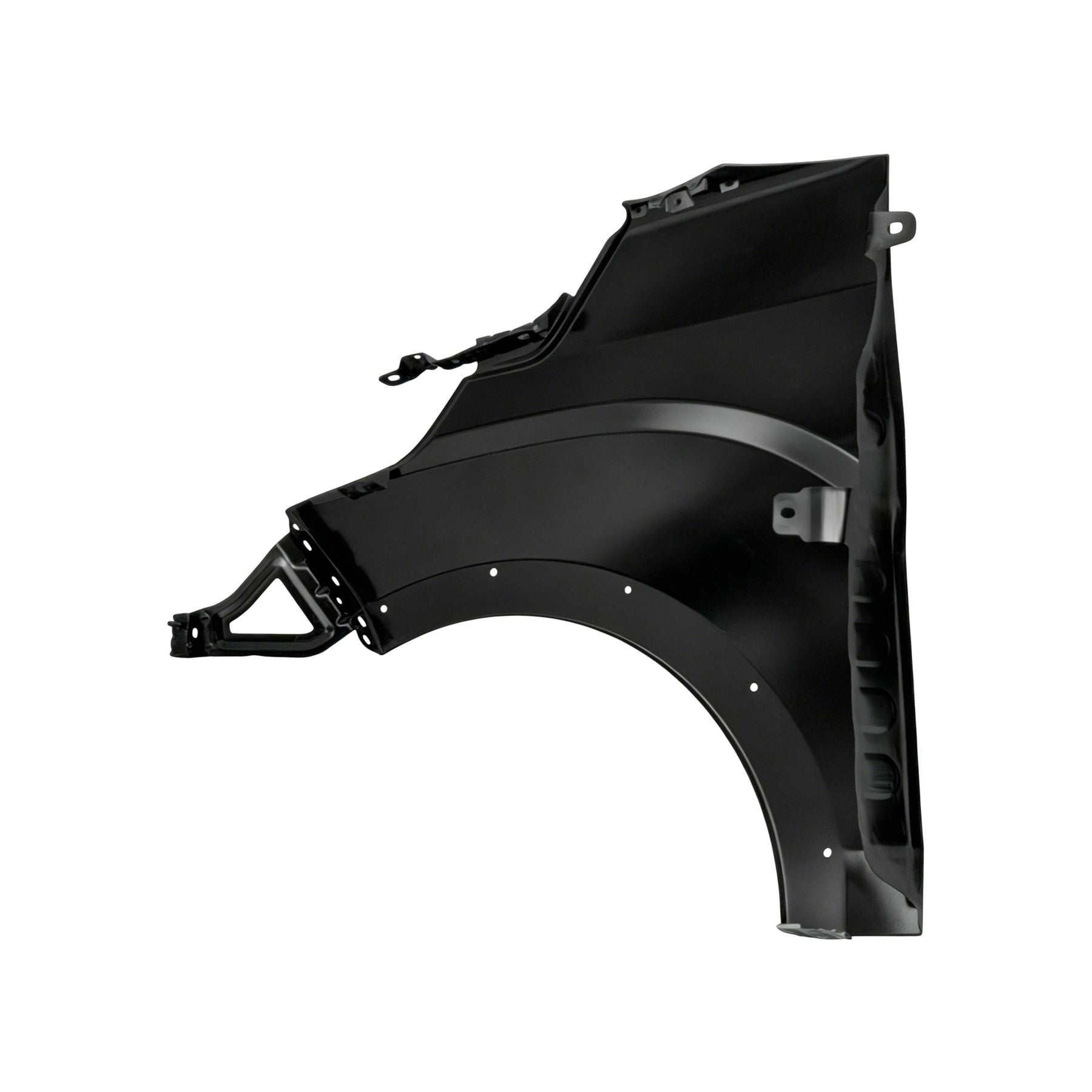 REPLACEMENT FRONT FENDER W/WHEEL HOLE RH, 2016-, FOR FIAT MOBI, 52005403, (STEEL)