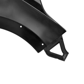 REPLACEMENT FRONT FENDER W/WHEEL HOLE RH, 2016-, FOR FIAT MOBI, 52005403, (STEEL)