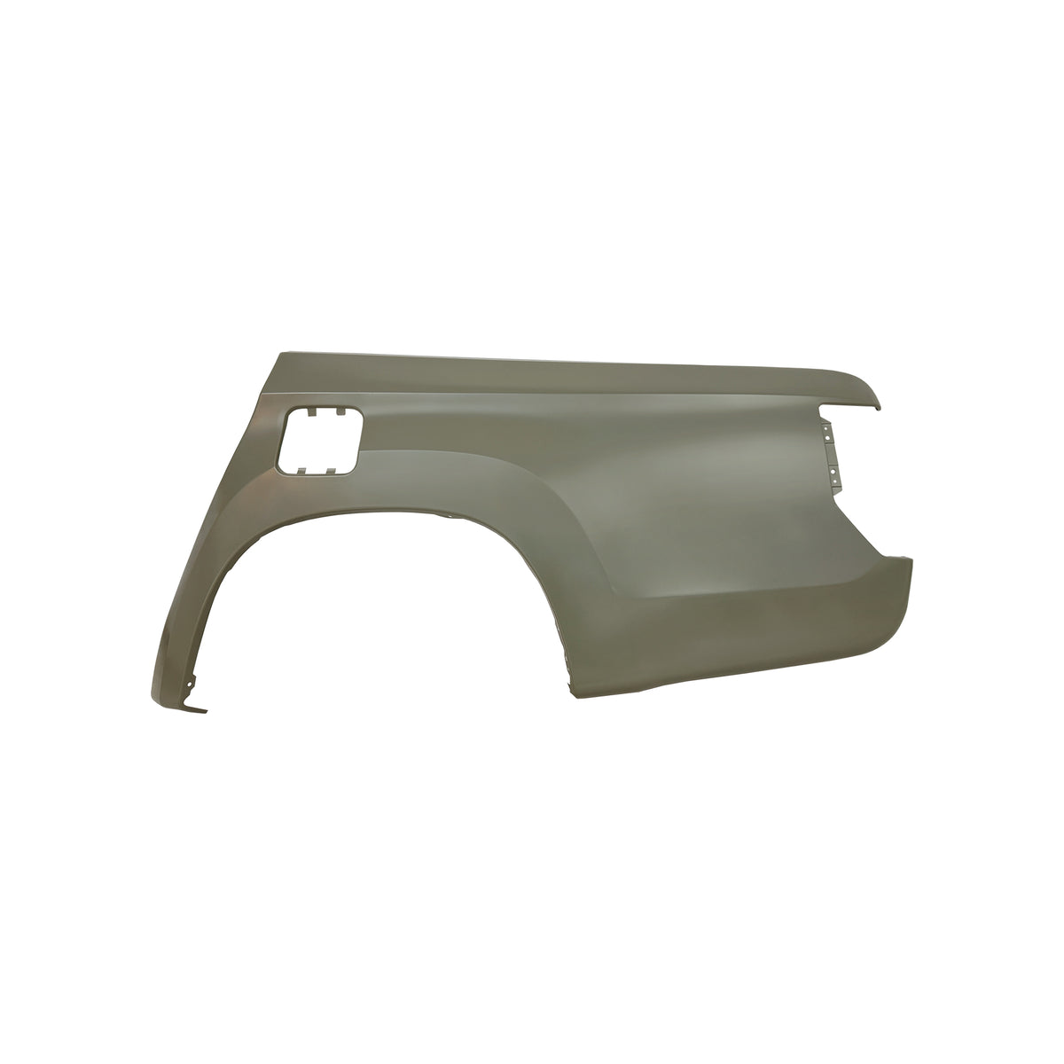 REPLACEMENT REAR FENDER LH, 2018-, FOR MITSUBISHI L200, (STEEL)